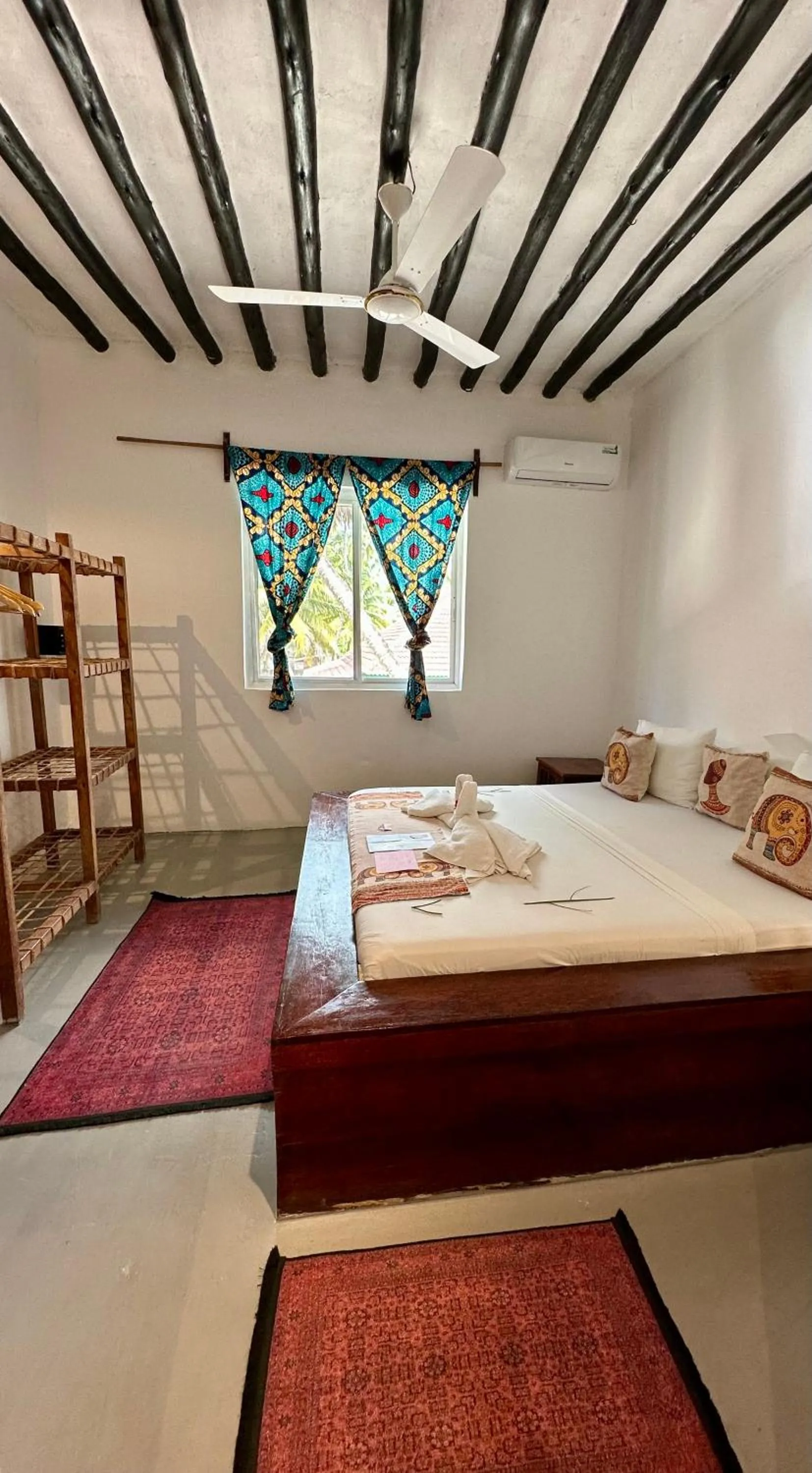 Bed in The African Paradise Beach Hotel