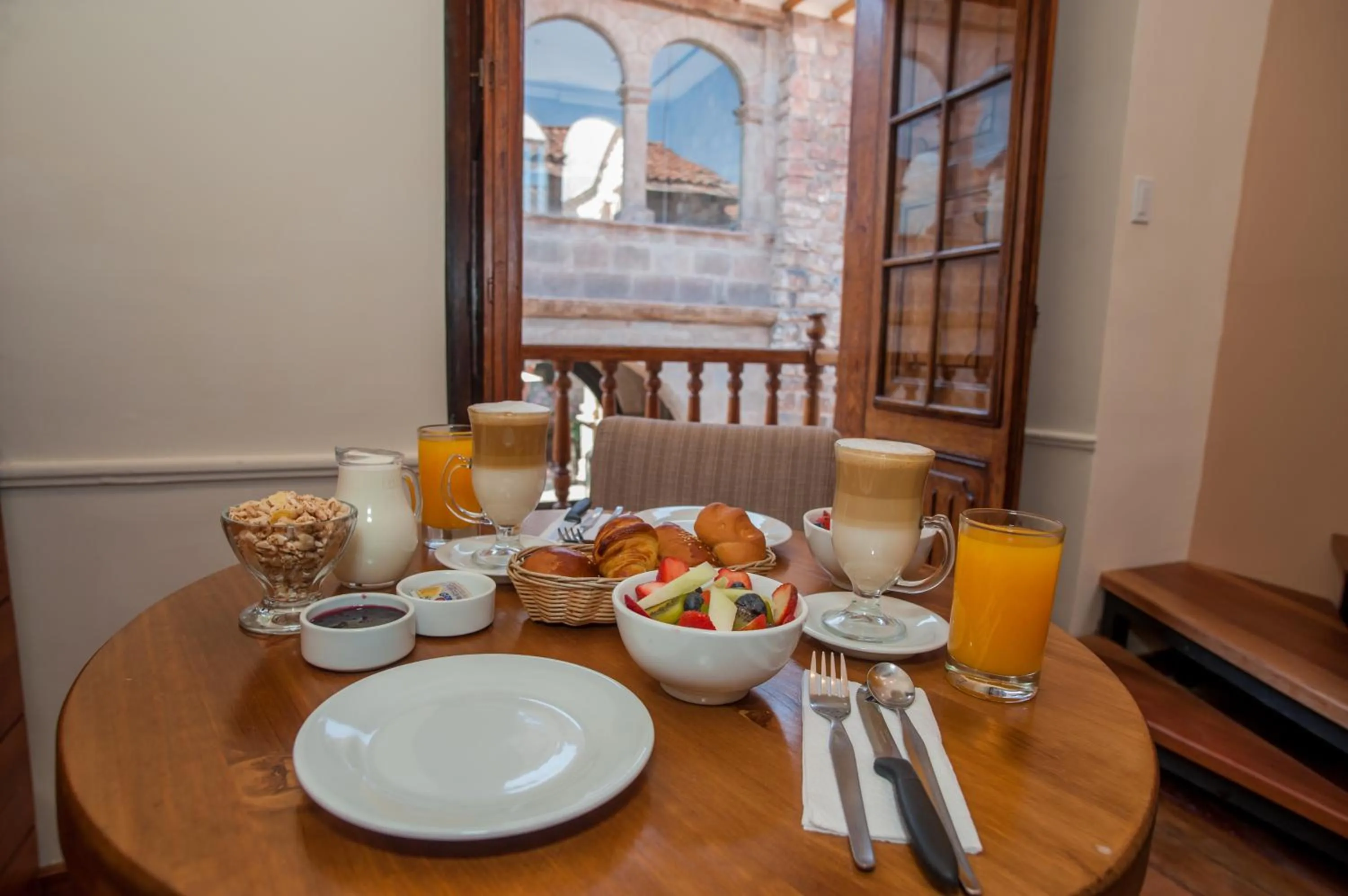 Breakfast in Casa Biru Hotel Boutique