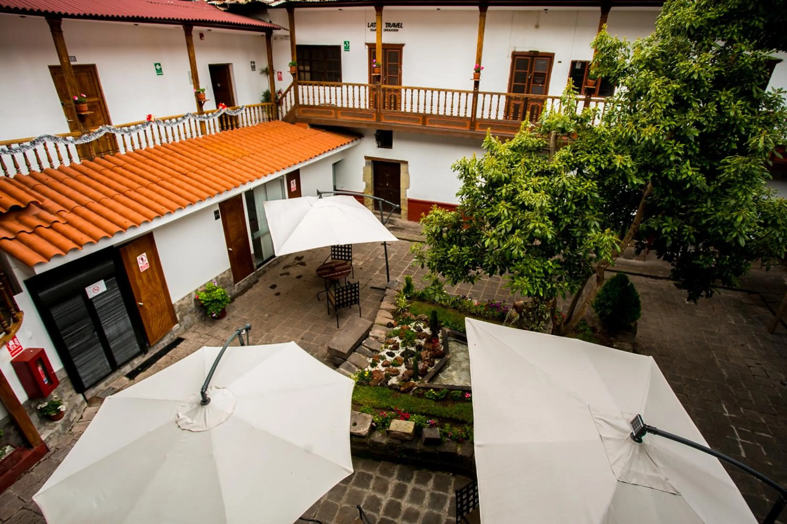 Garden in Casa Biru Hotel Boutique