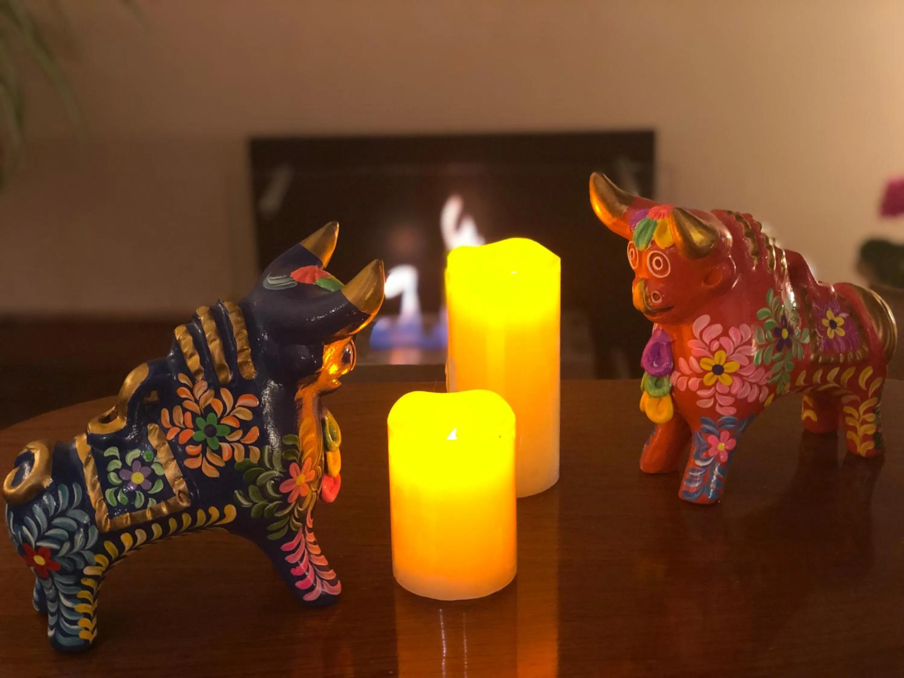 Decorative detail in Casa Biru Hotel Boutique