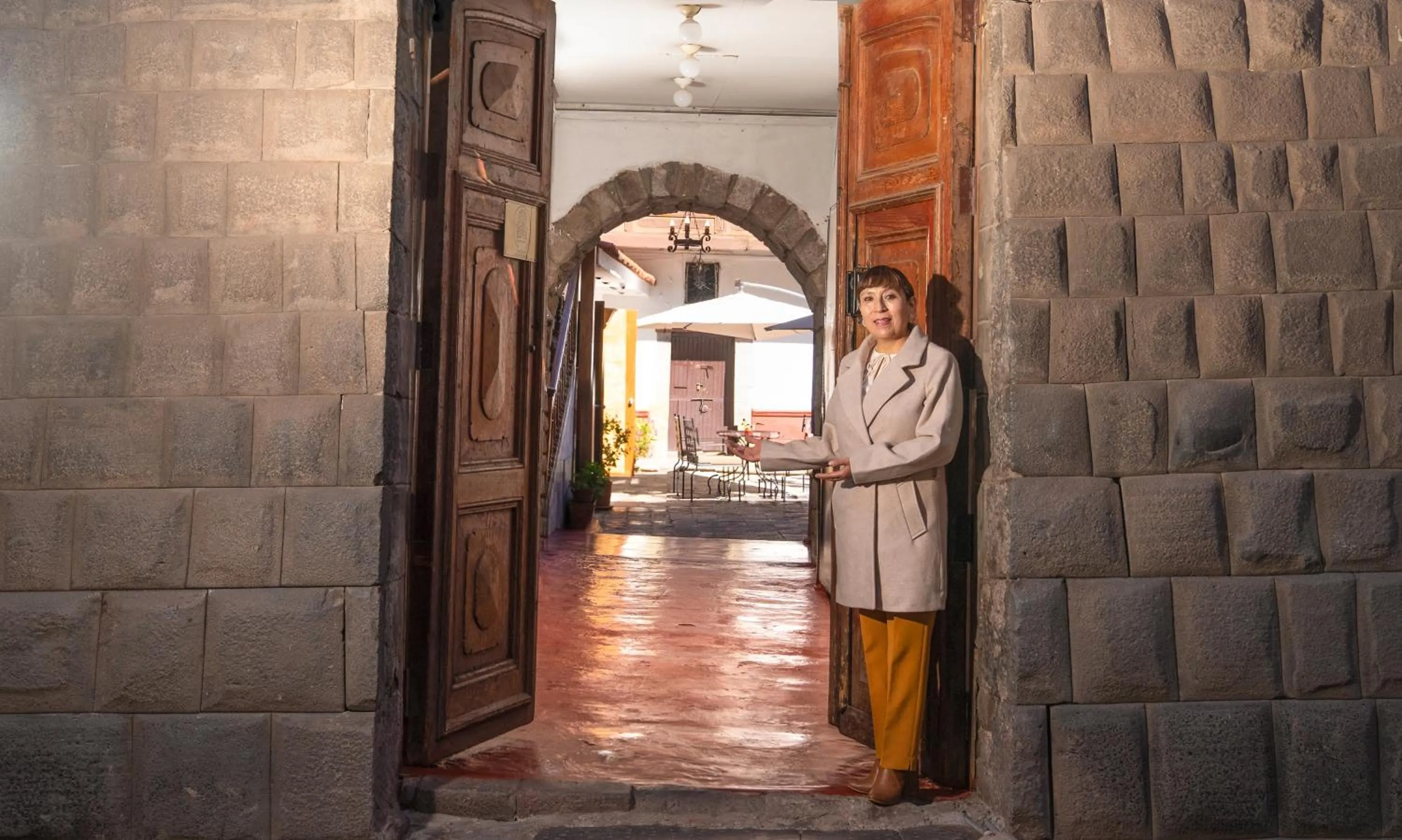 Property building in Casa Biru Hotel Boutique