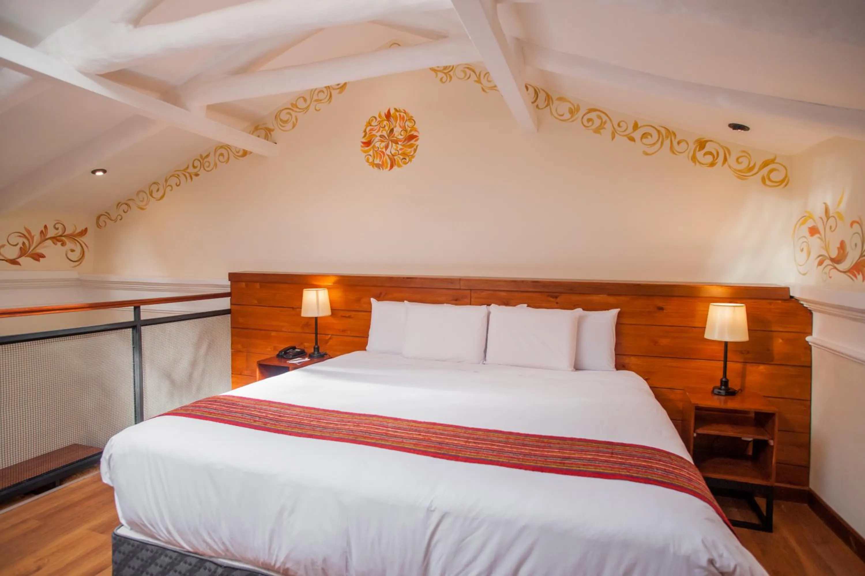 Bed in Casa Biru Hotel Boutique