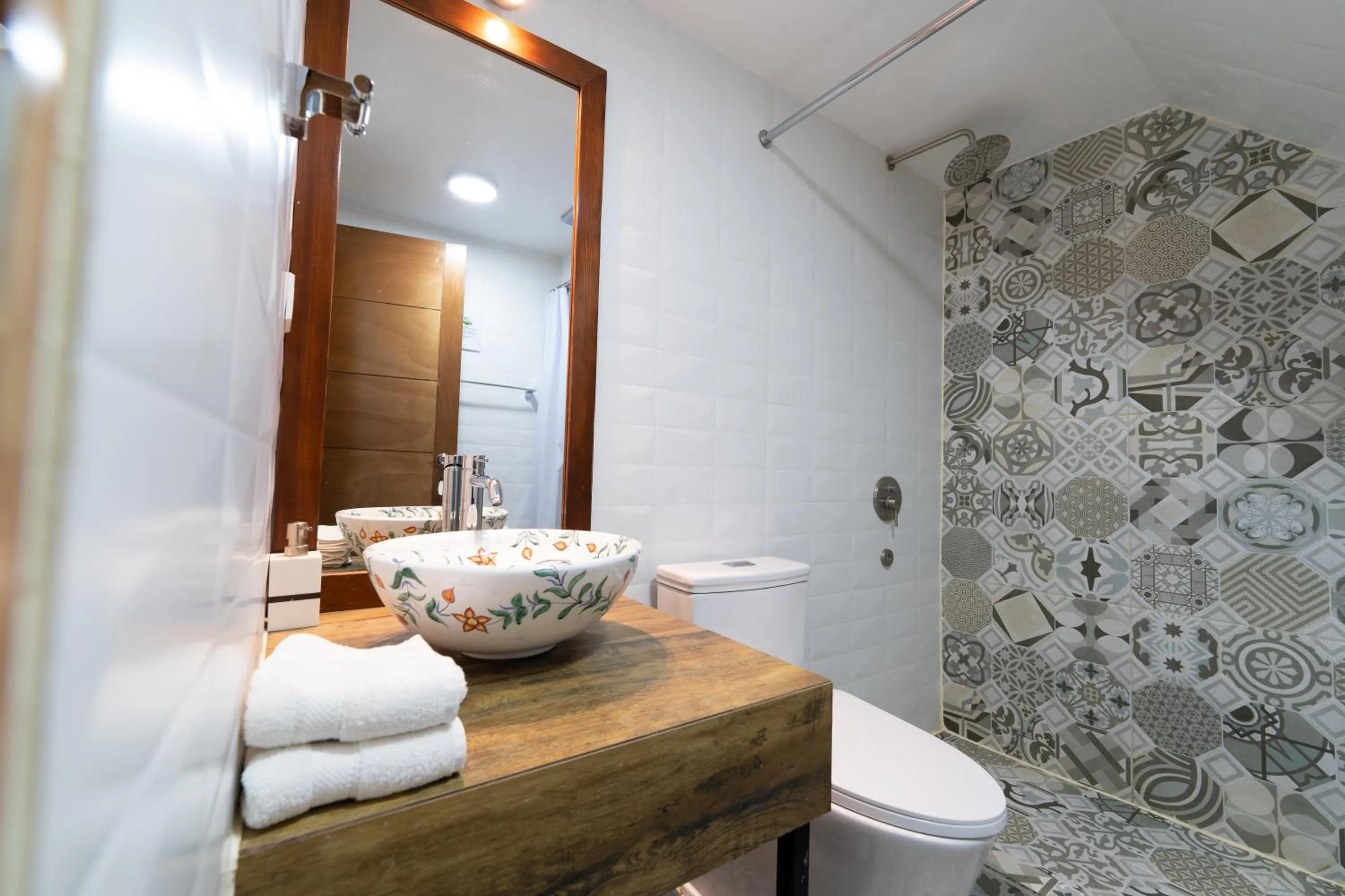 Bathroom in Casa Biru Hotel Boutique