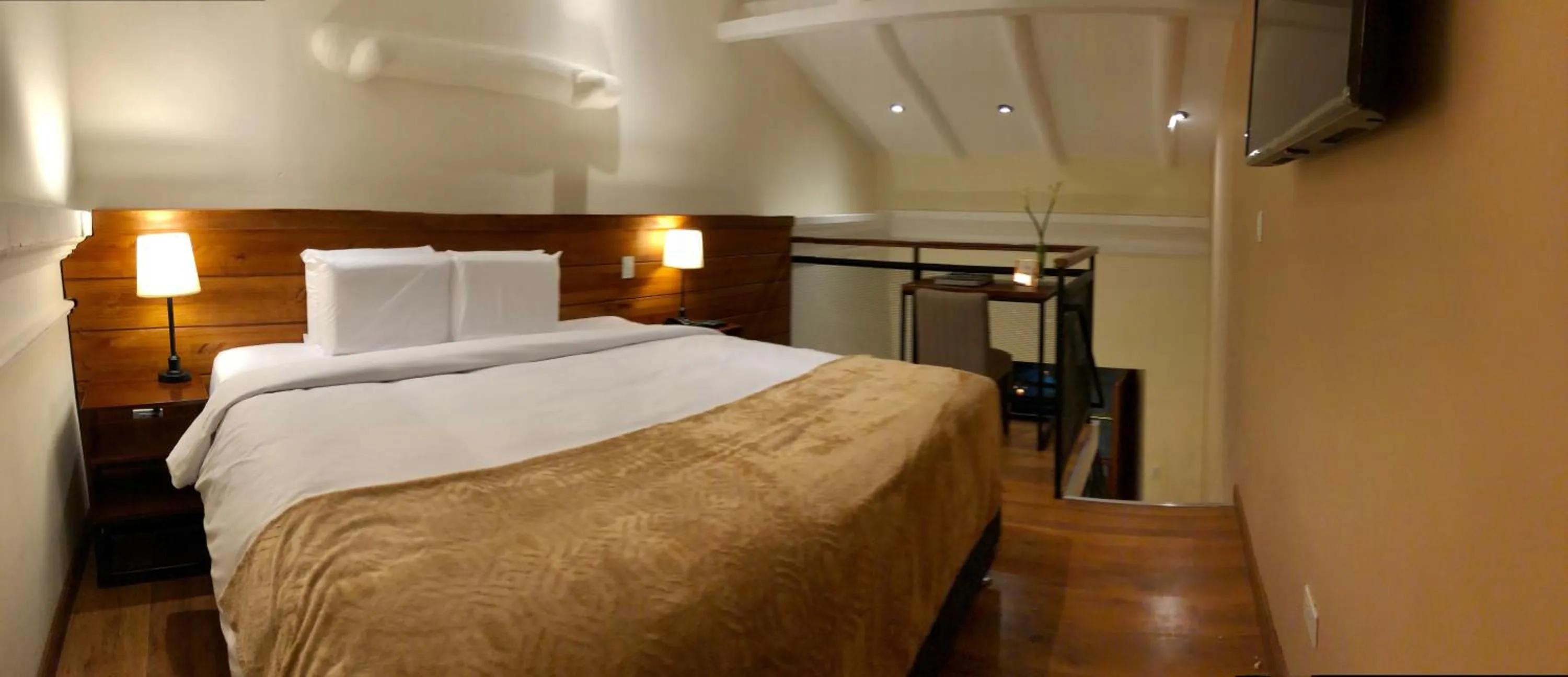 Photo of the whole room, Bed in Casa Biru Hotel Boutique