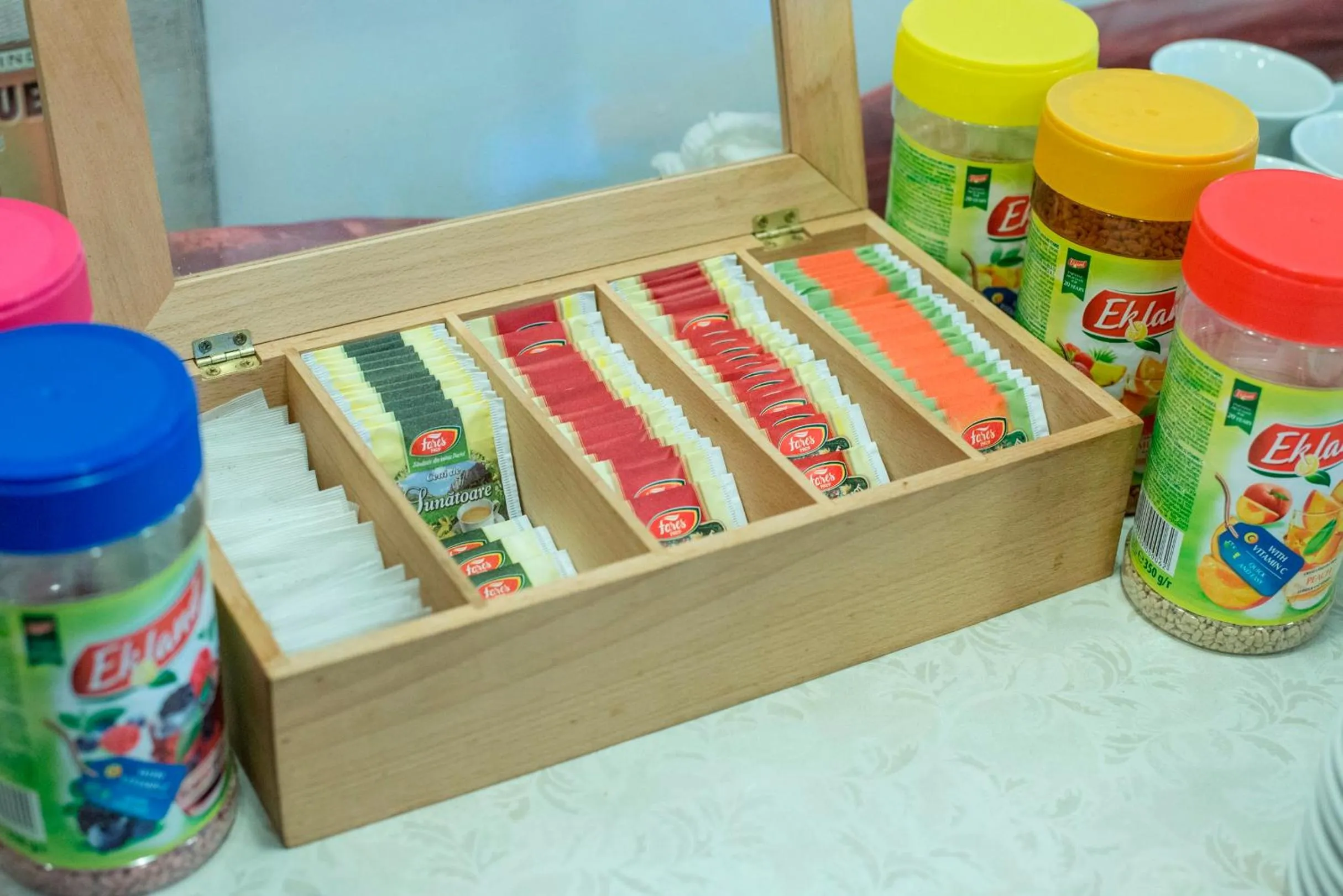 Coffee/tea facilities in Hotel Eden