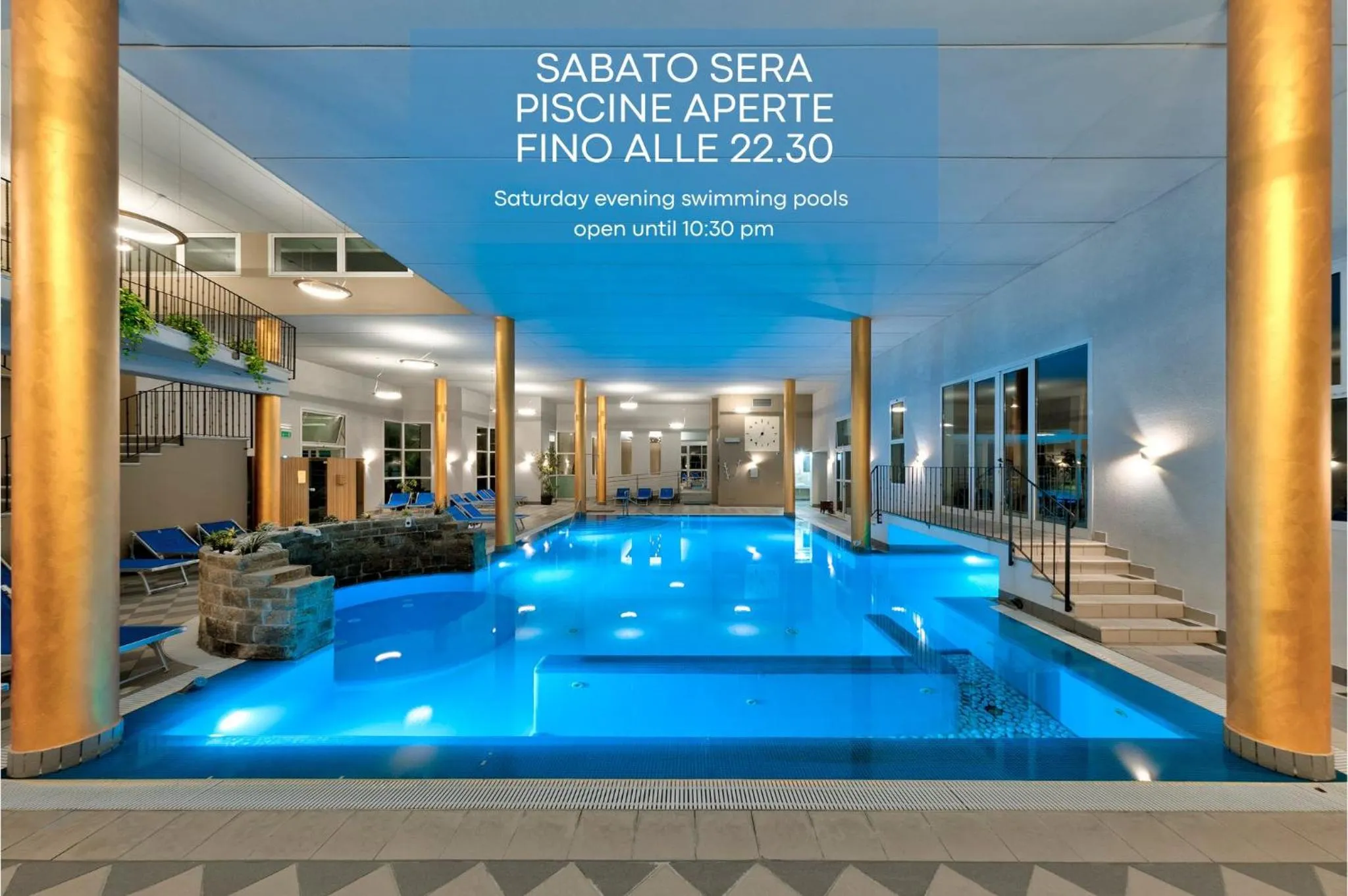 Spa and wellness centre/facilities in Hotel Terme Belsoggiorno