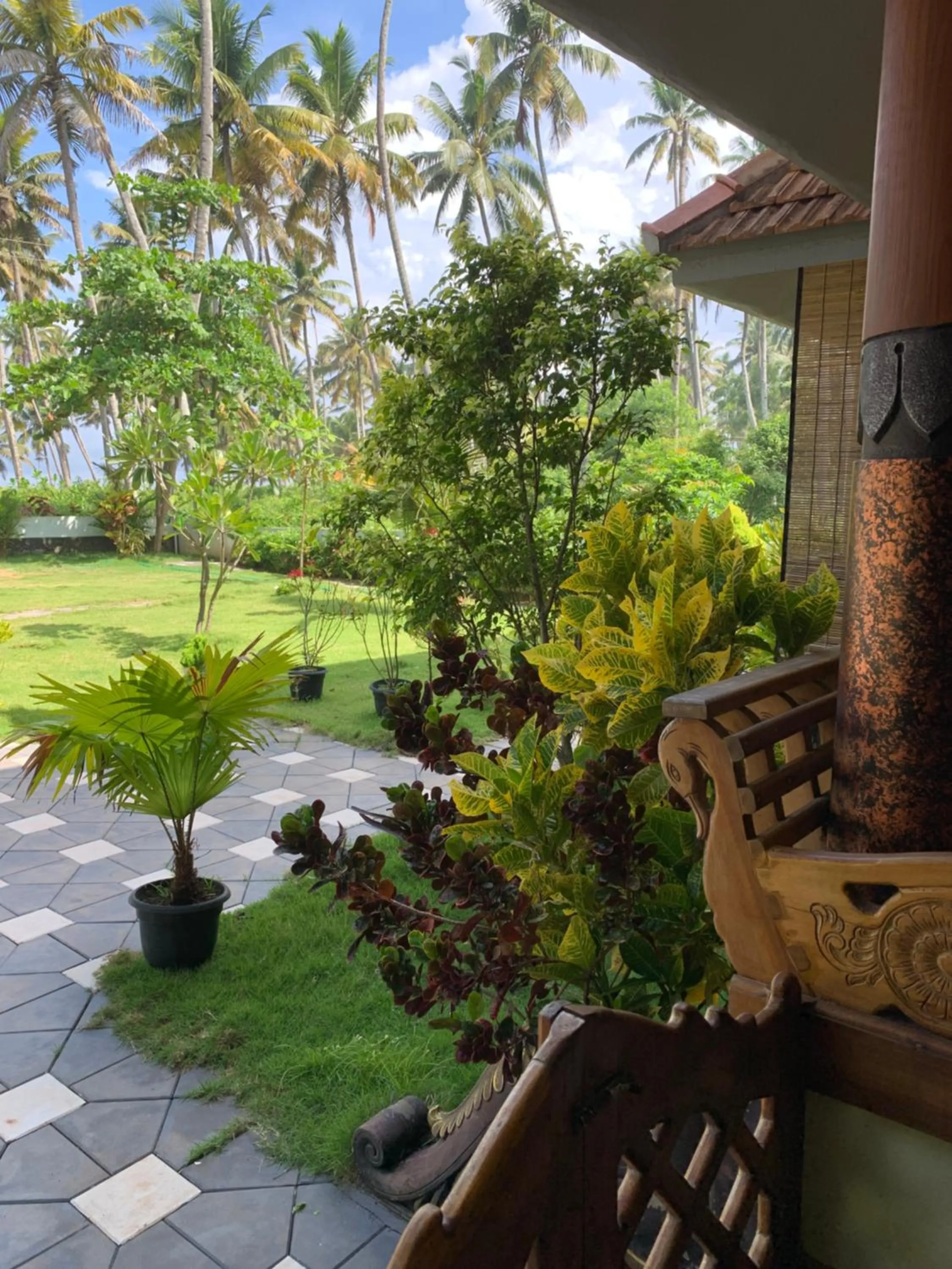 Garden in Royal KazBay Beach Resort