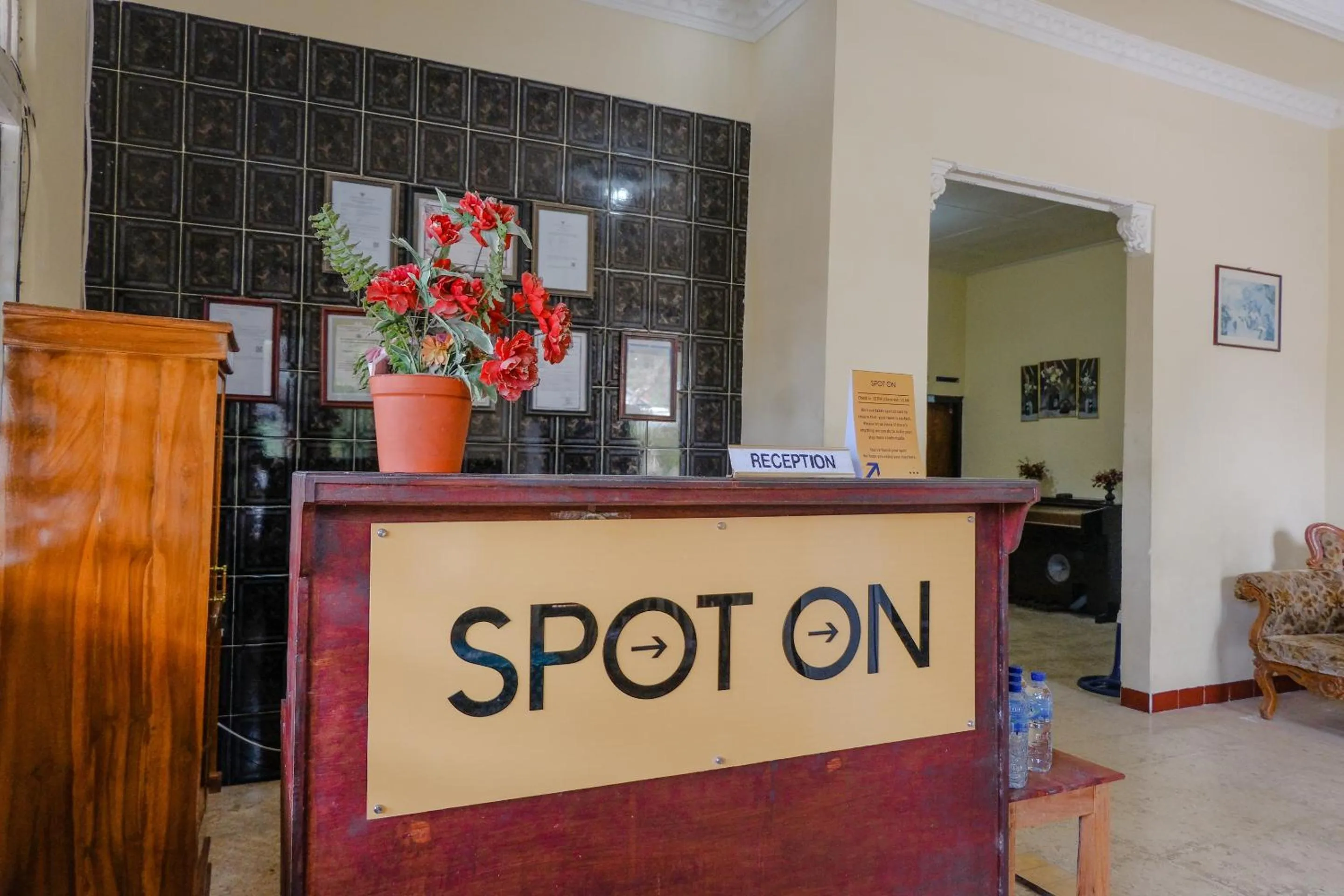 Lobby or reception in Hotel O Maya