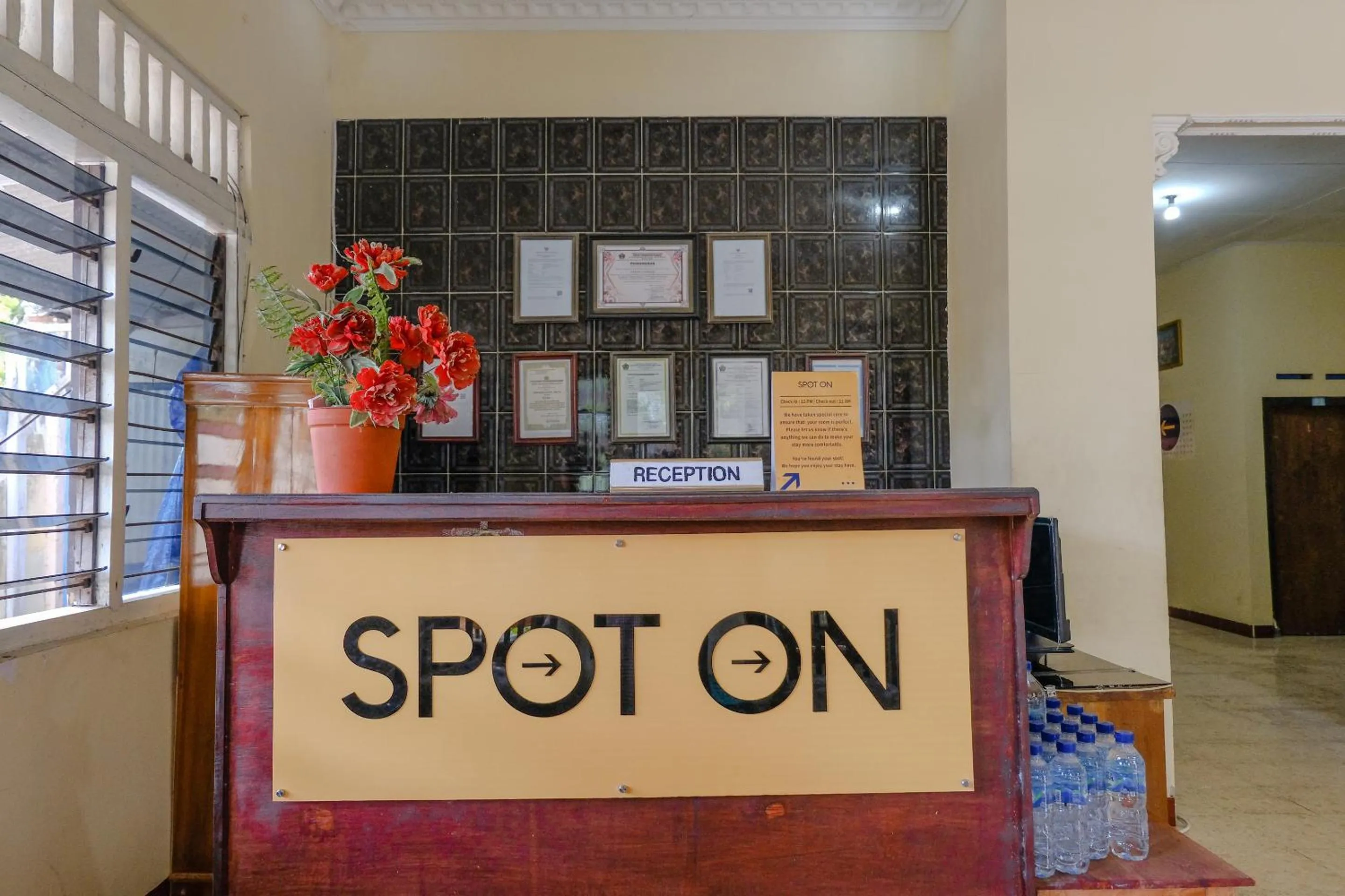 Lobby or reception in Hotel O Maya