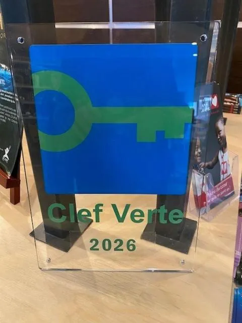 Logo/Certificate/Sign in Novotel Le Mans