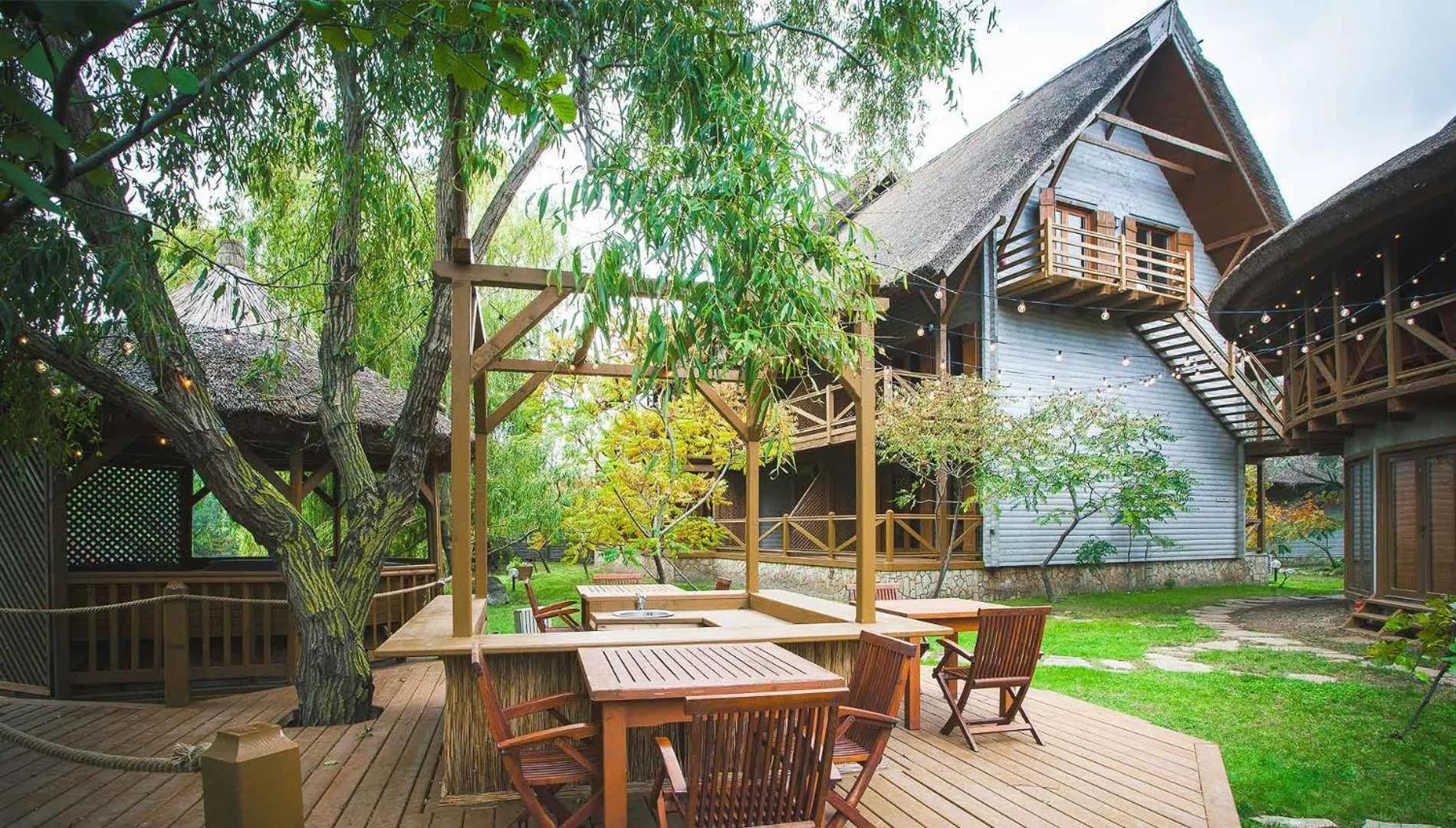 Property building in Green Village Resort