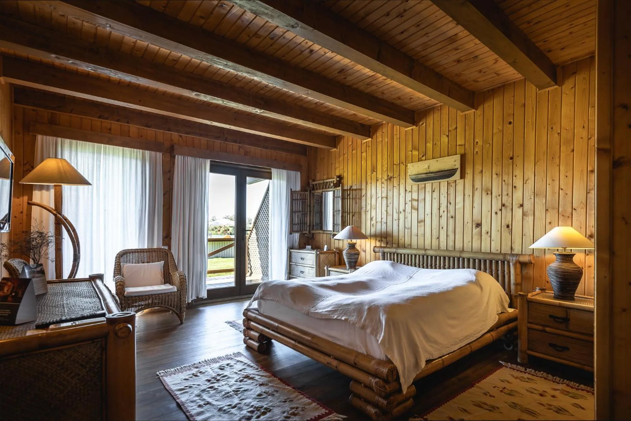 Photo of the whole room, Bed in Green Village Resort