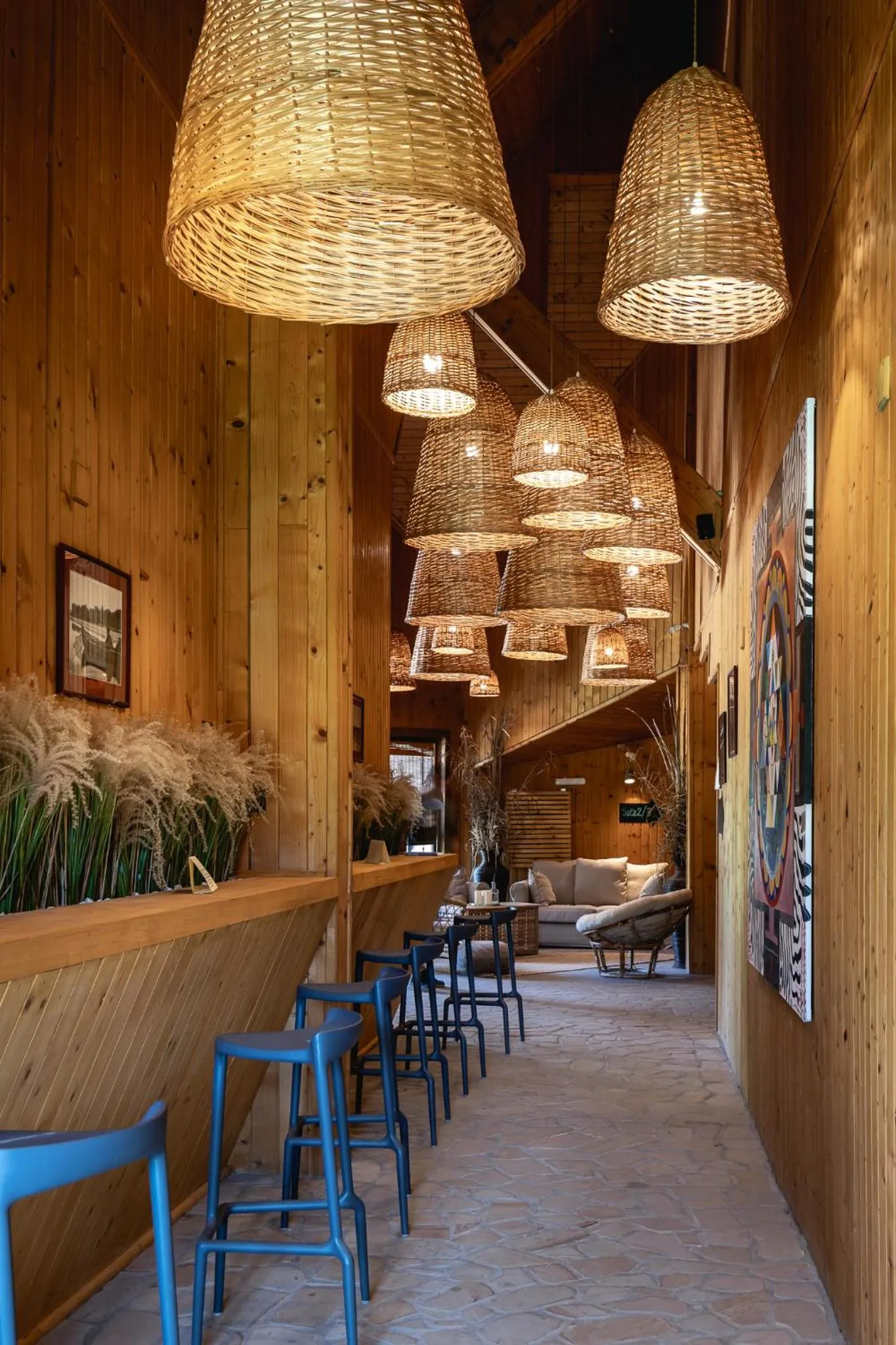 Seating area in Green Village Resort