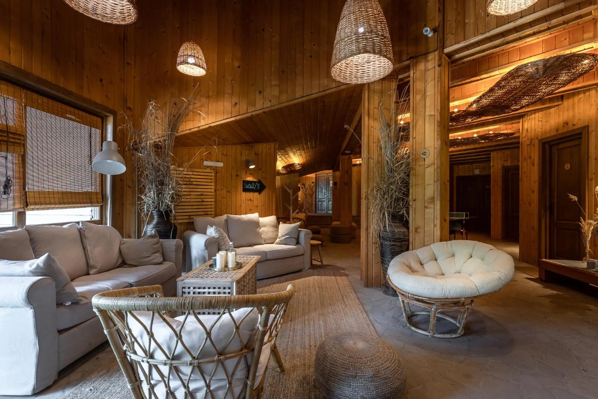 Seating area in Green Village Resort