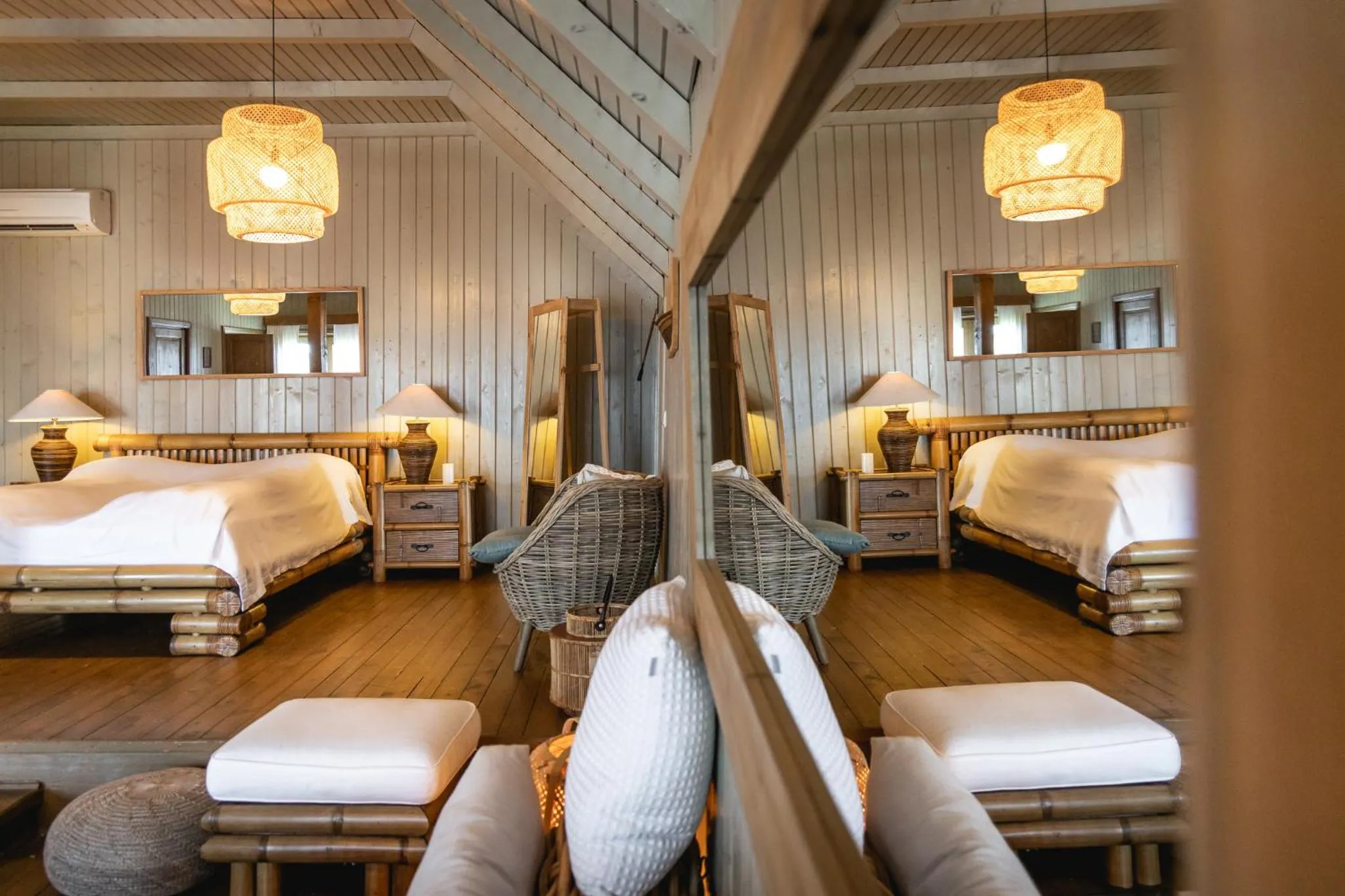 Photo of the whole room, Bed in Green Village Resort