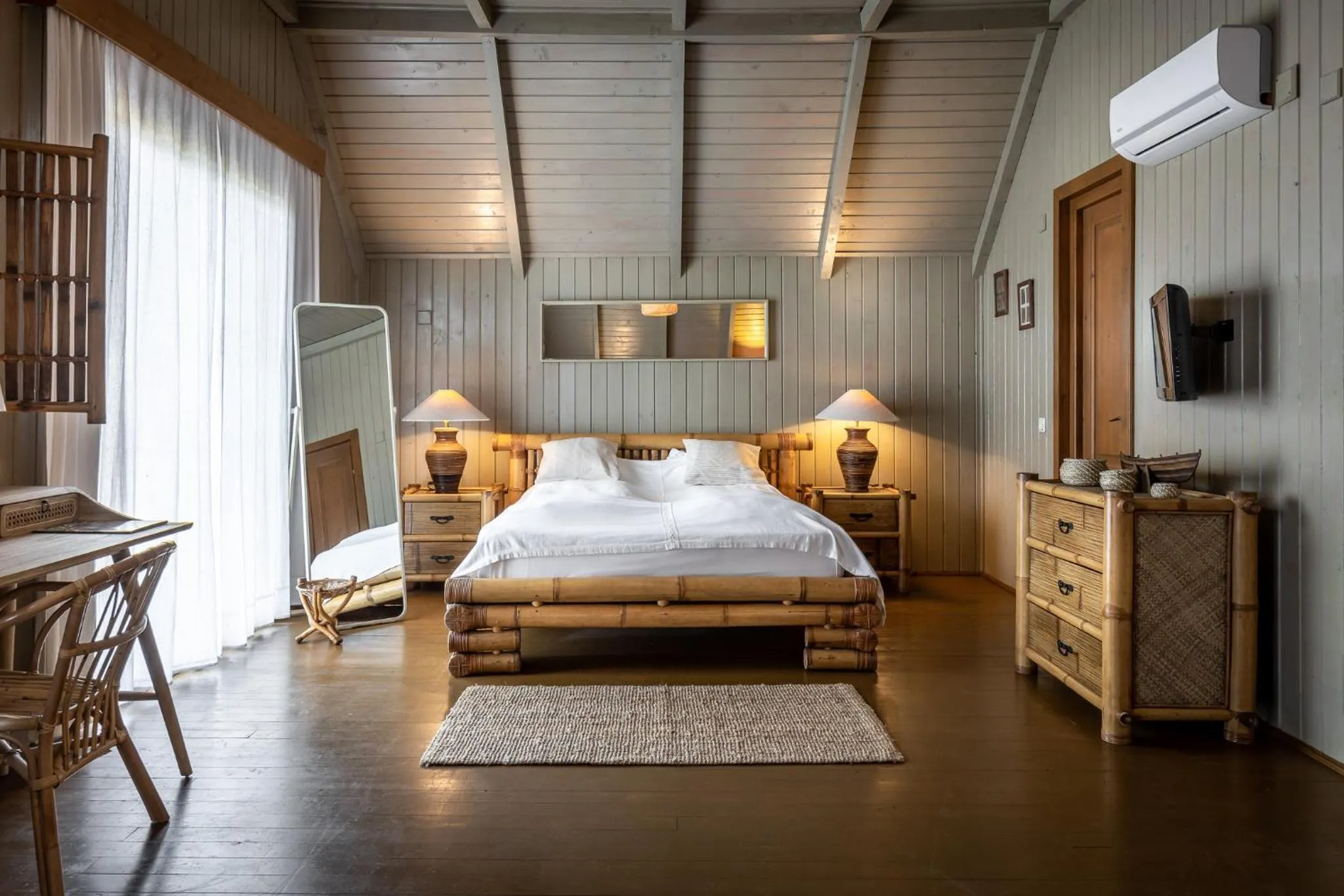 Bedroom, Bed in Green Village Resort