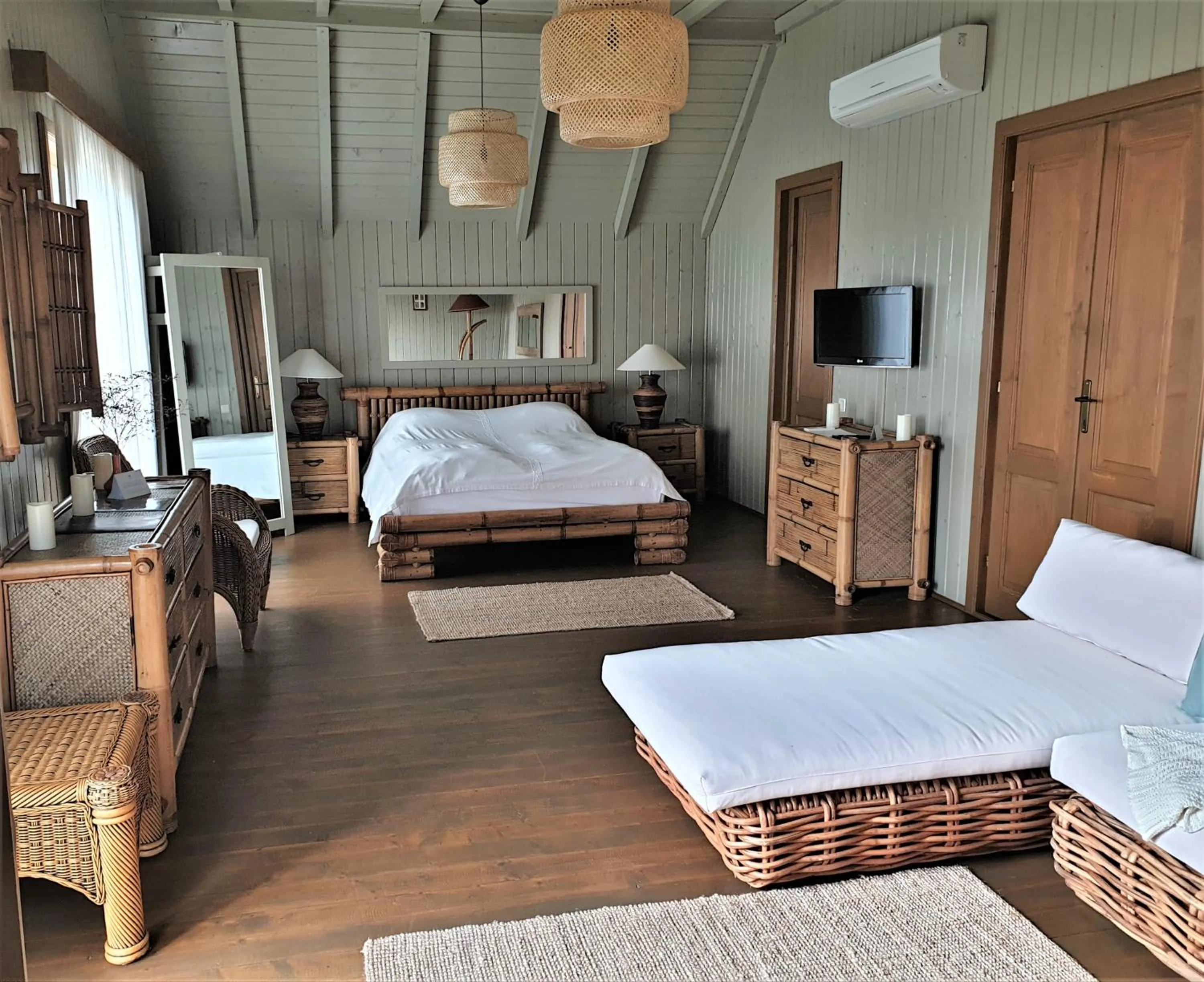 Bed in Green Village Resort