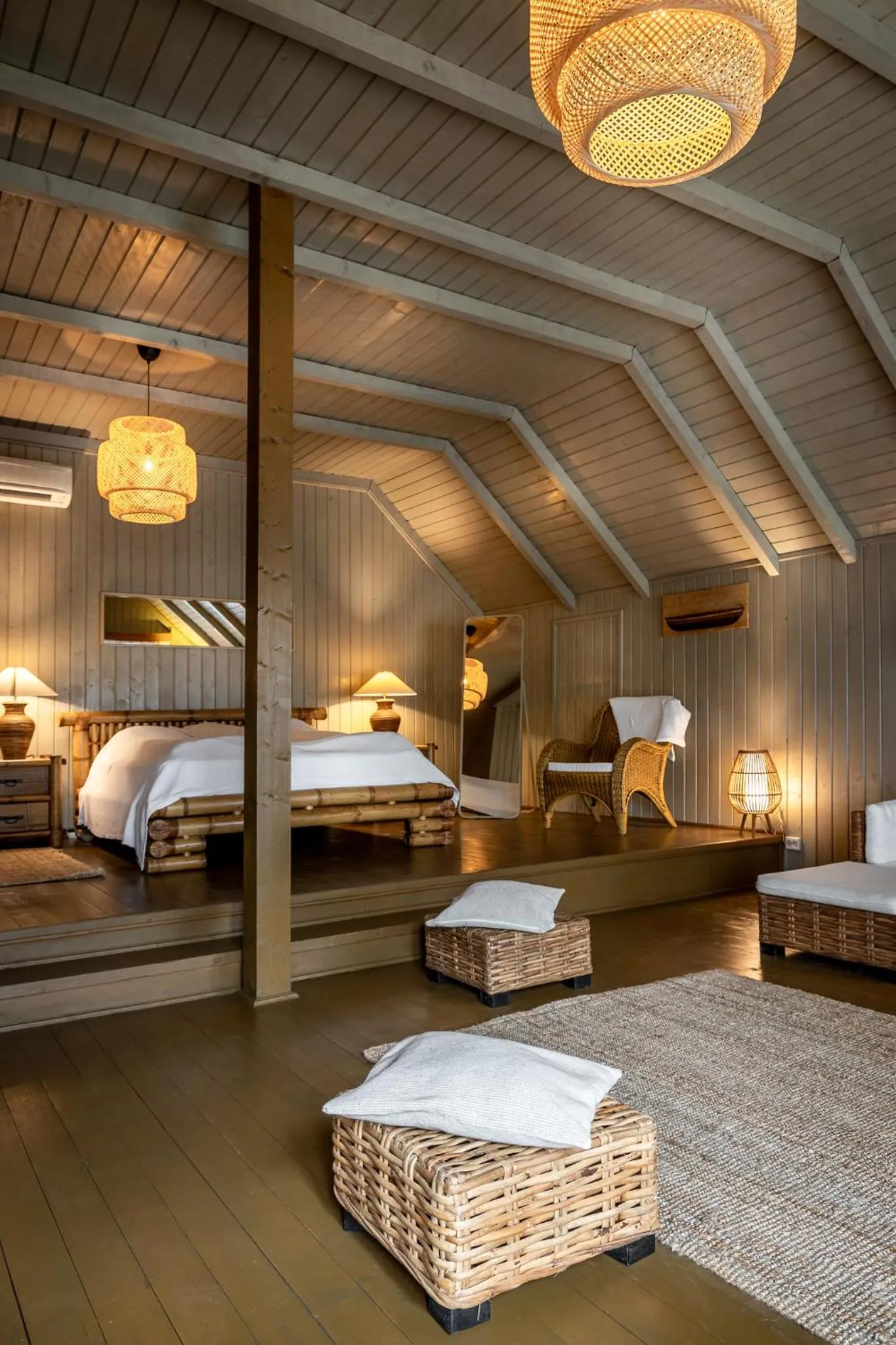 Photo of the whole room, Bed in Green Village Resort
