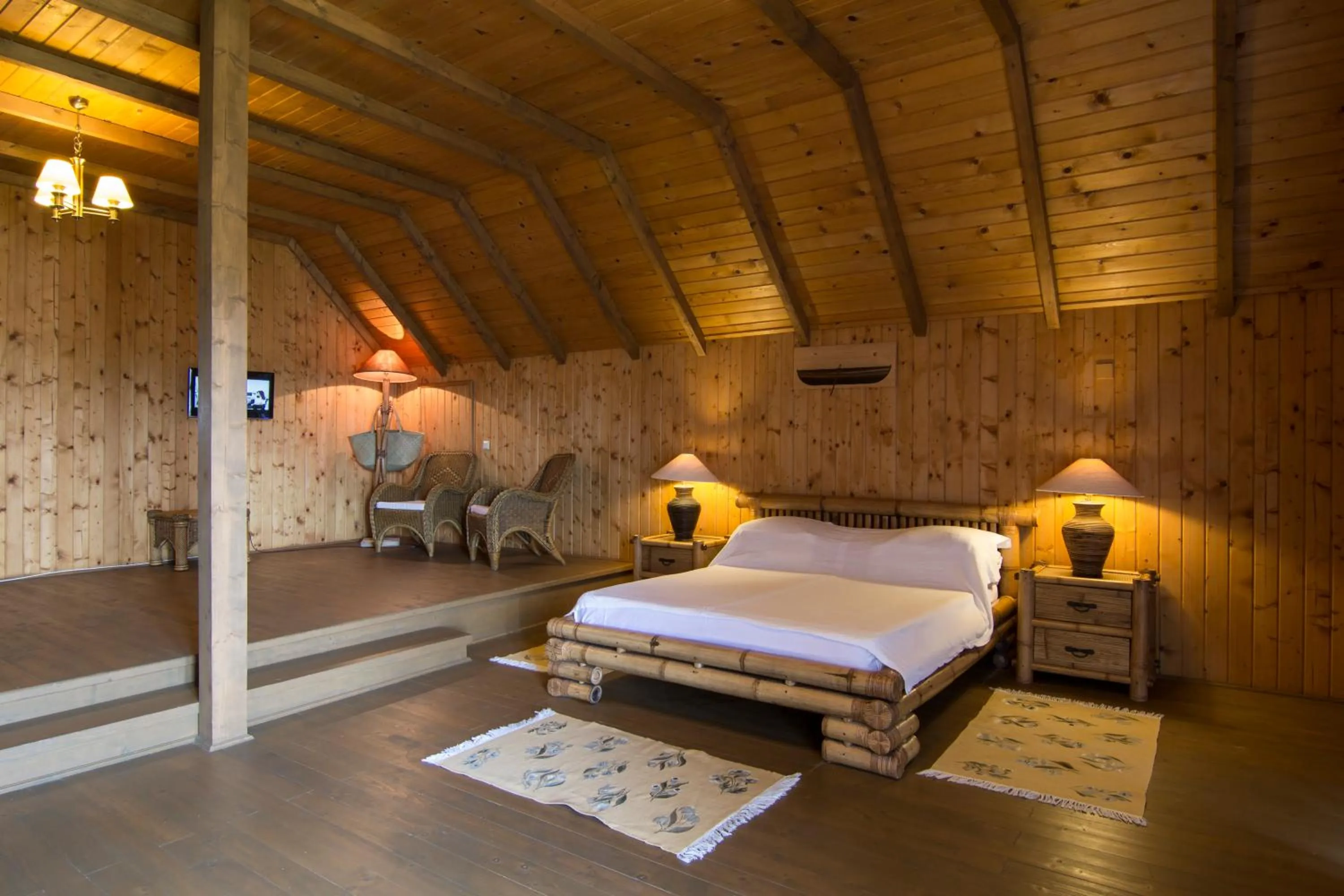 Bed in Green Village Resort