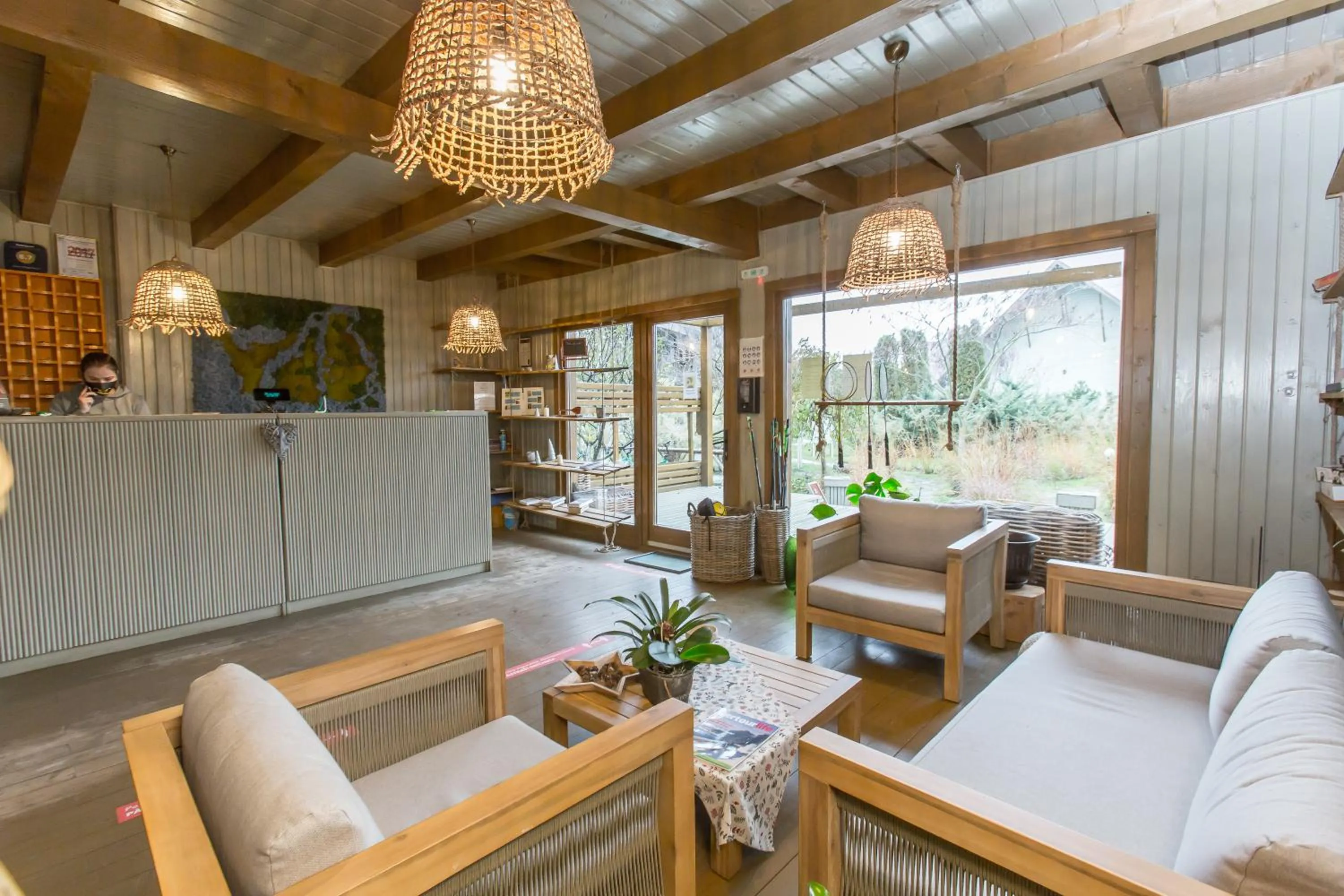 Lobby or reception in Green Village Resort