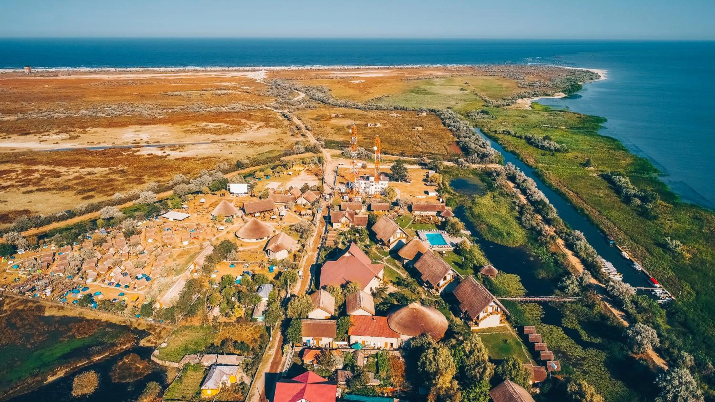 Property building in Green Village Resort