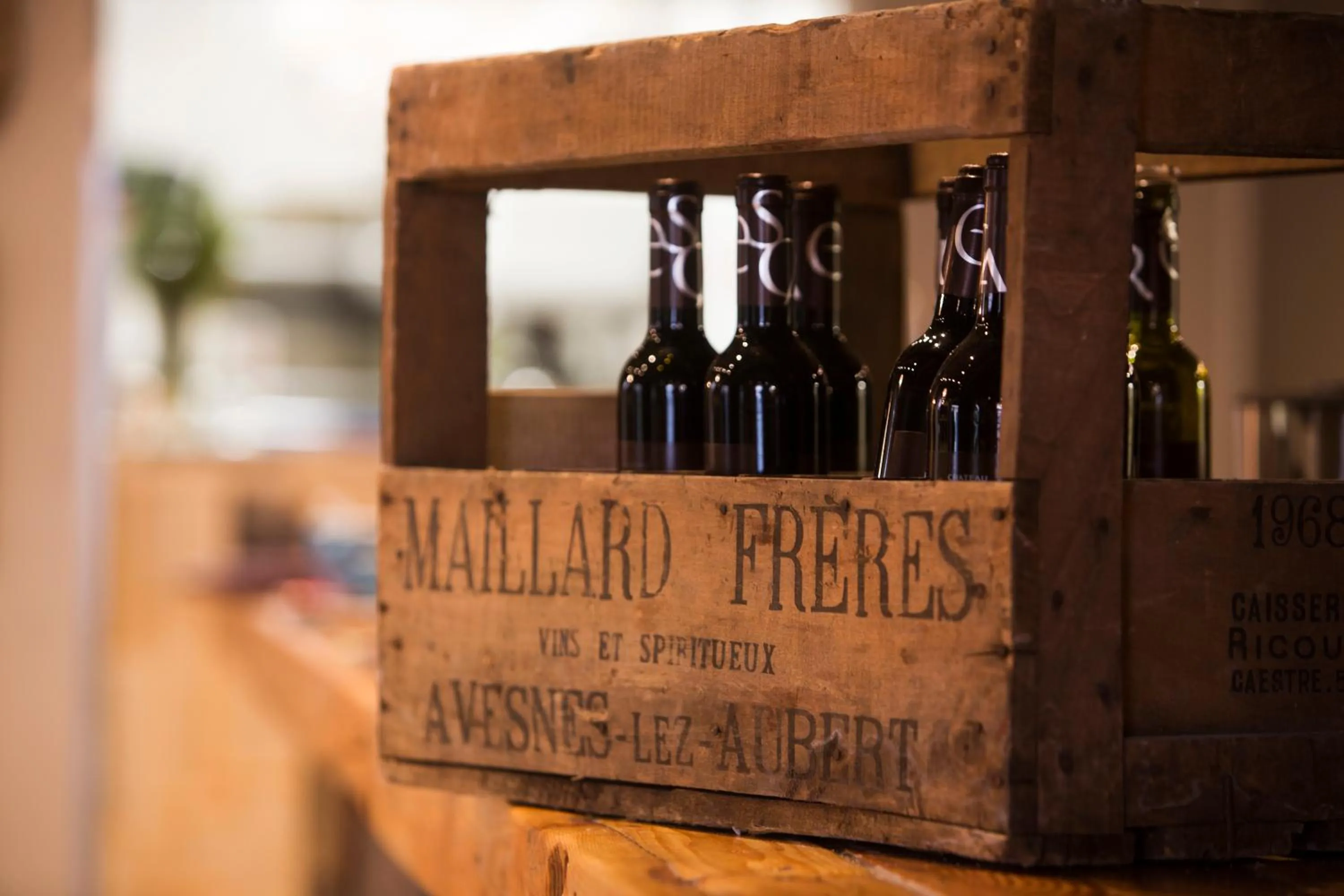 Decorative detail in Hôtel Le G (ex Le Genève)