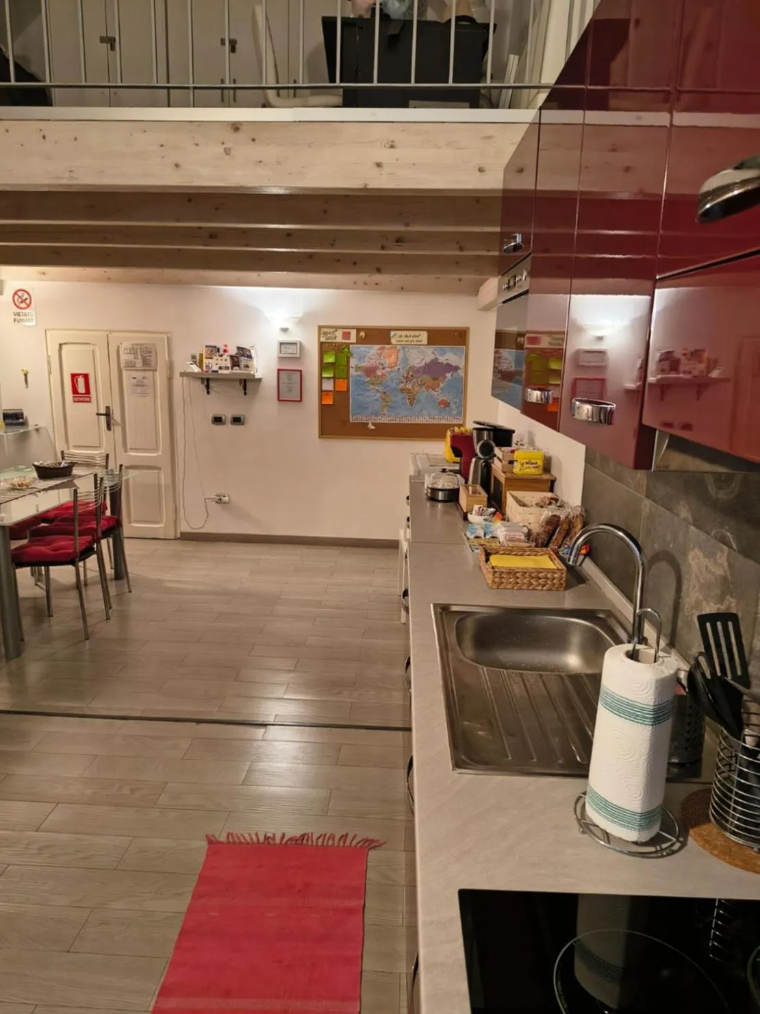 Kitchen or kitchenette in Sesta Strada