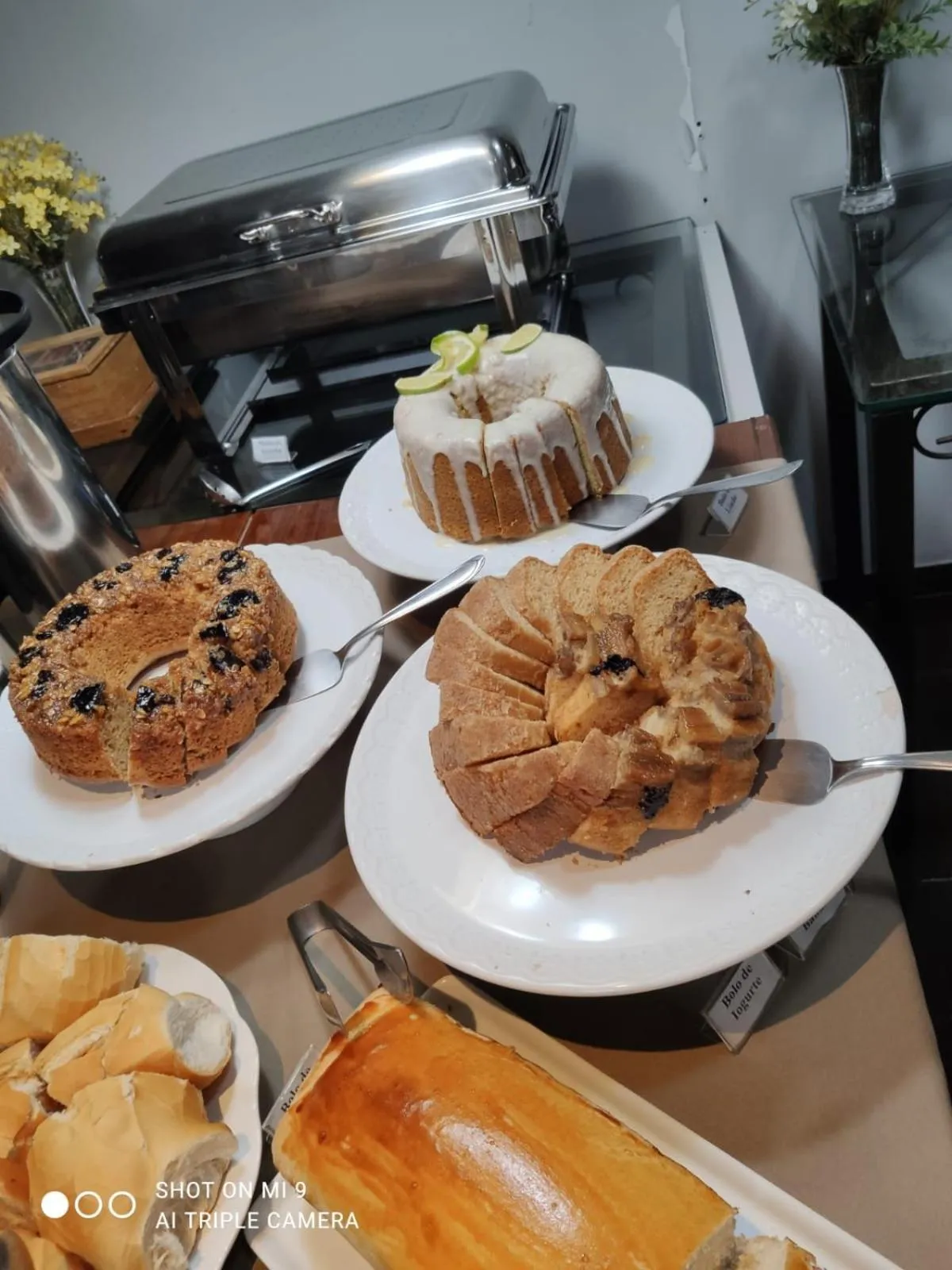 Food and drinks in Hotel Pousada Calliandra