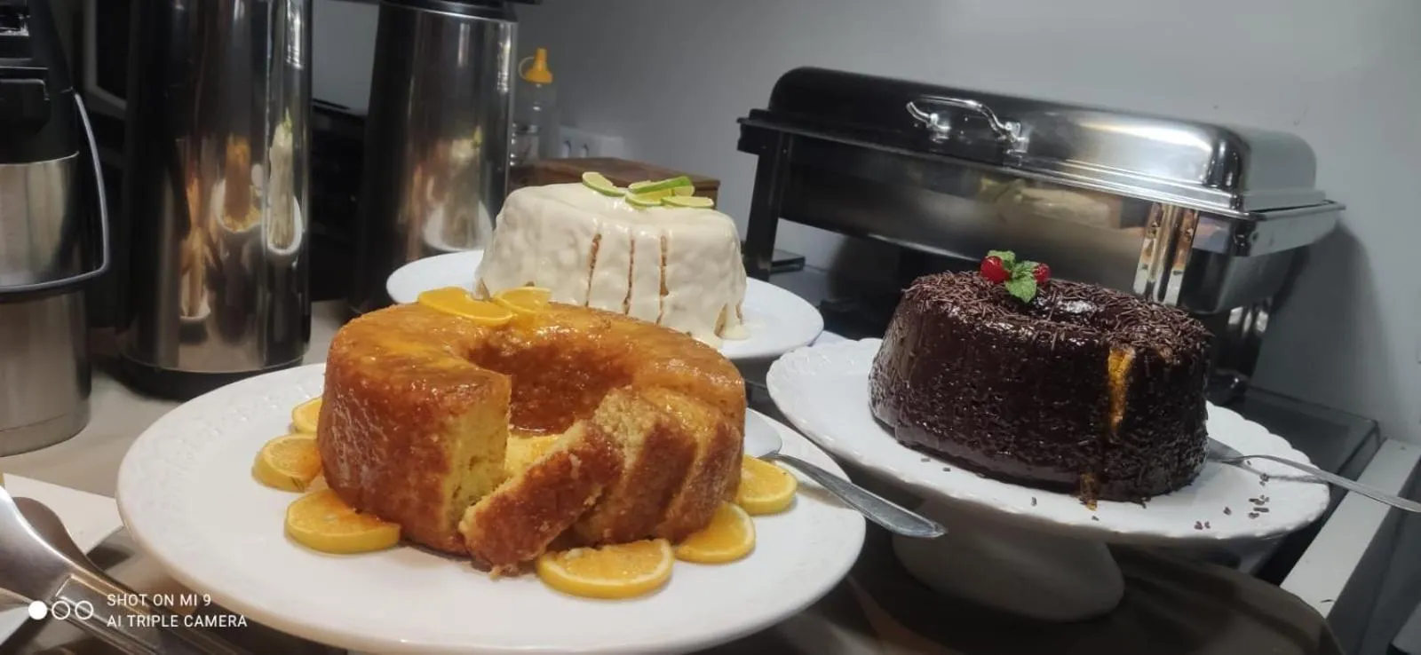 Food and drinks in Hotel Pousada Calliandra