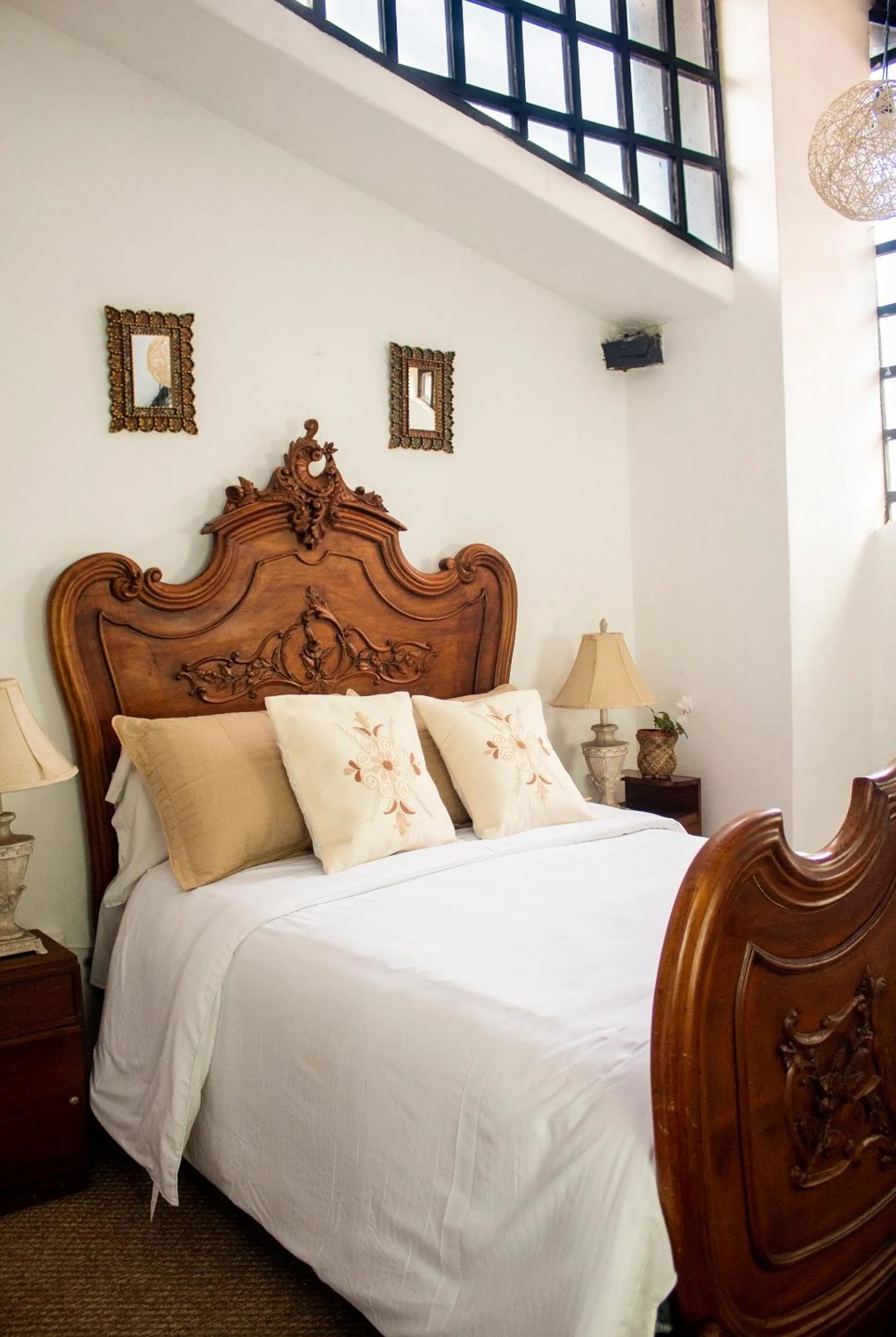Bed in Hacienda San Isidro Trails & Experiences