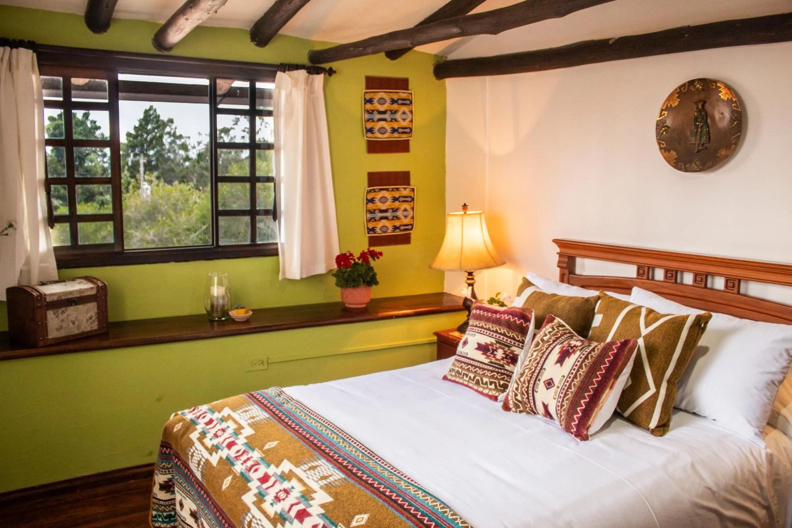 Bed in Hacienda San Isidro Trails & Experiences