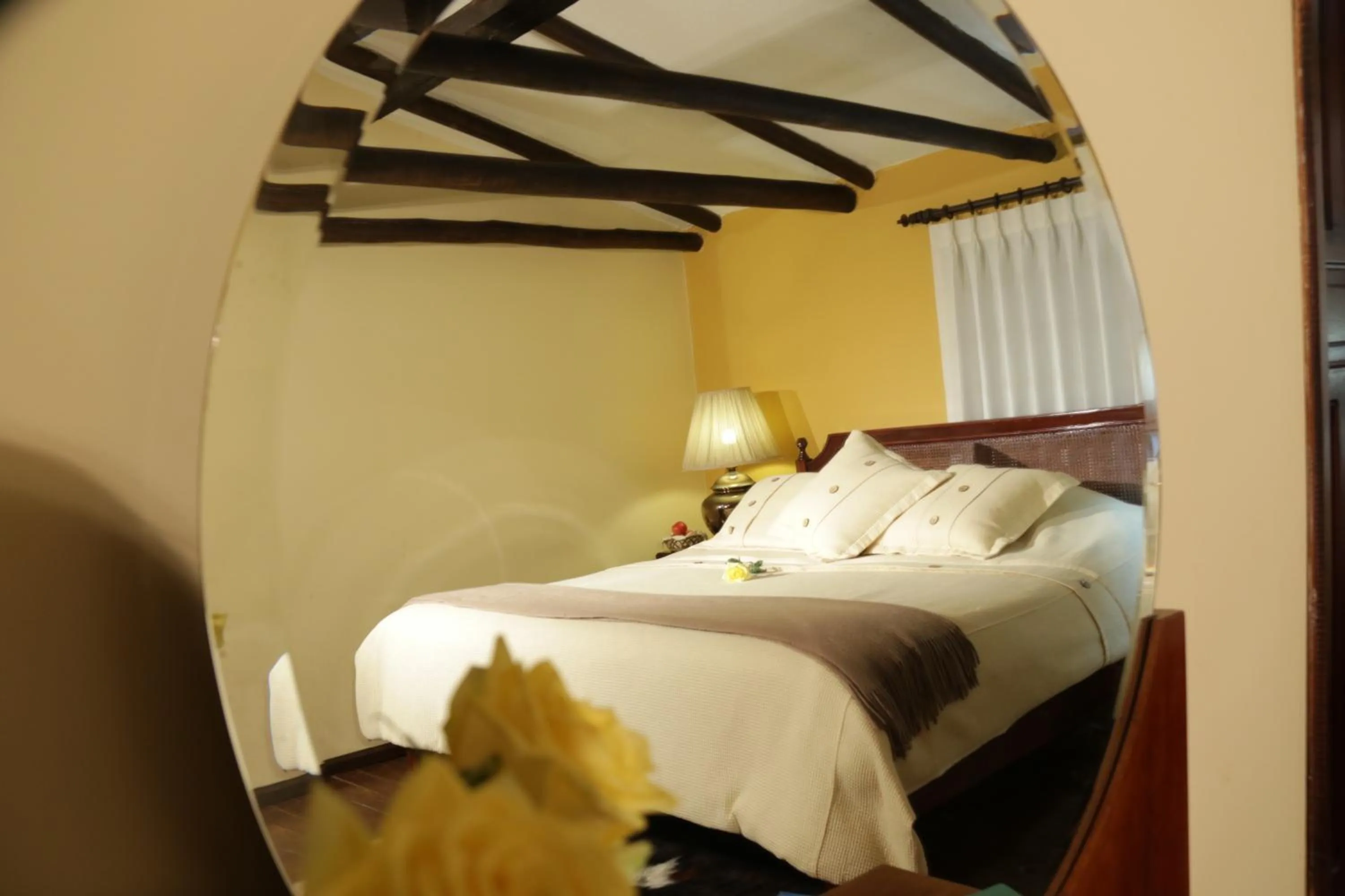 Bed in Hacienda San Isidro Trails & Experiences
