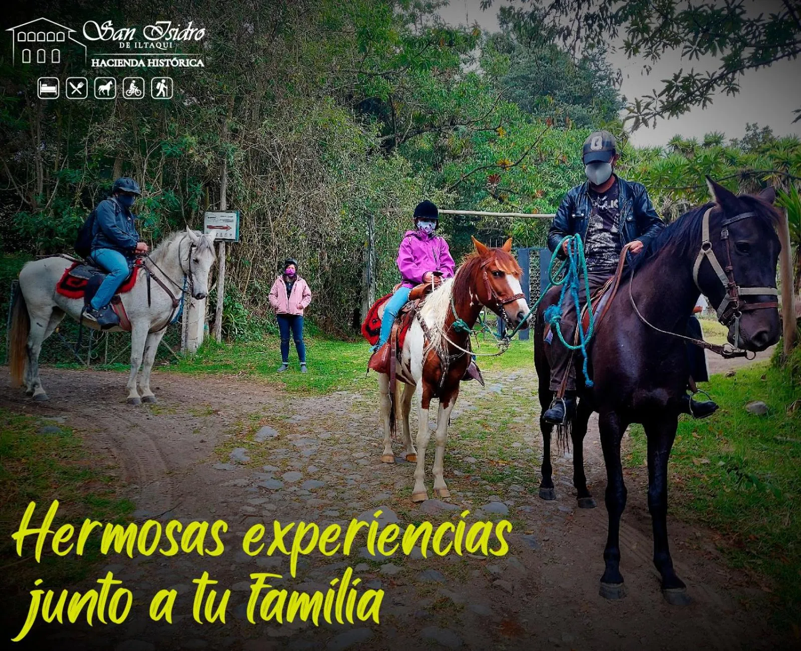 People in Hacienda San Isidro Trails & Experiences