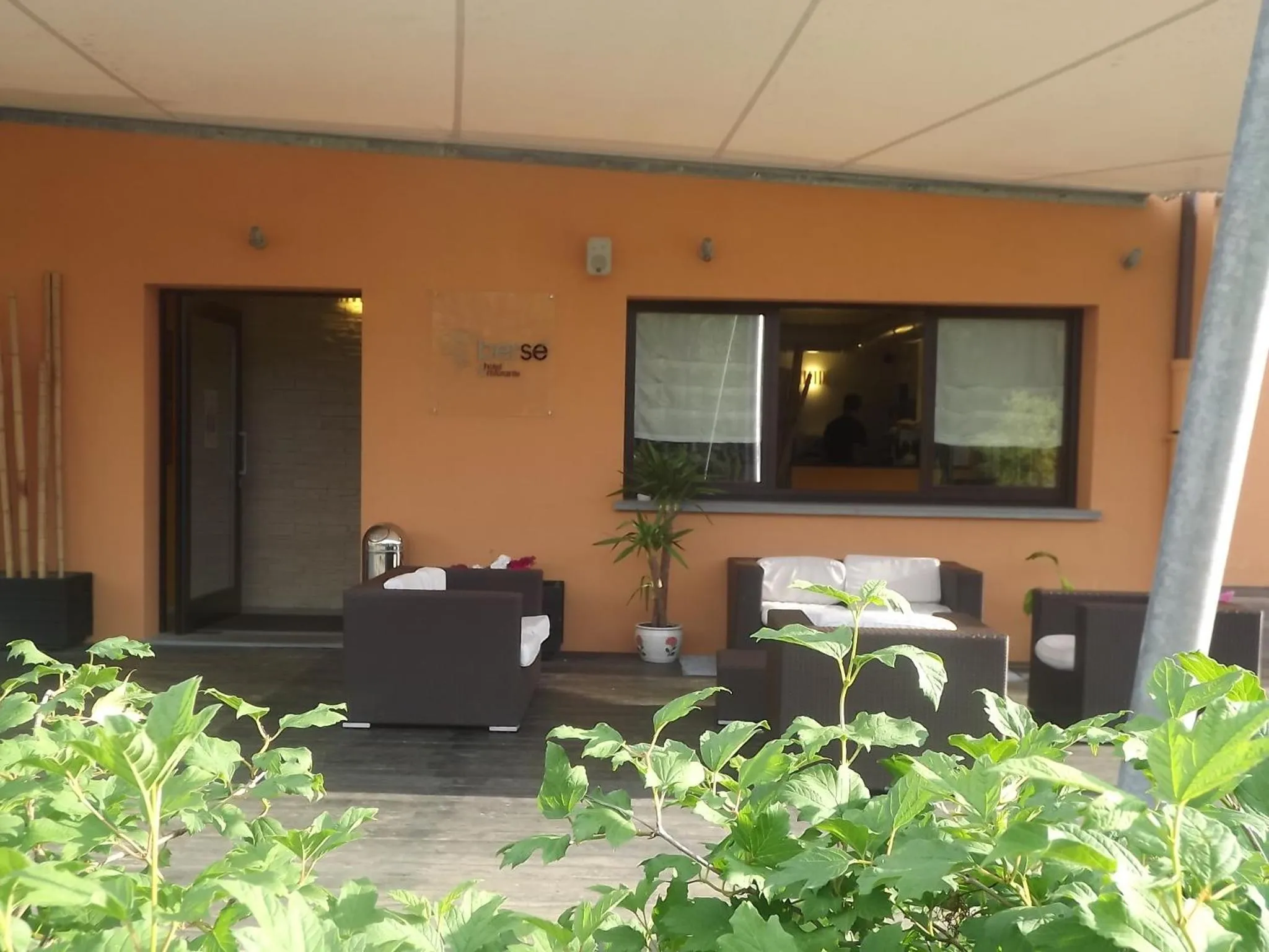 Patio in Hotel Bersè