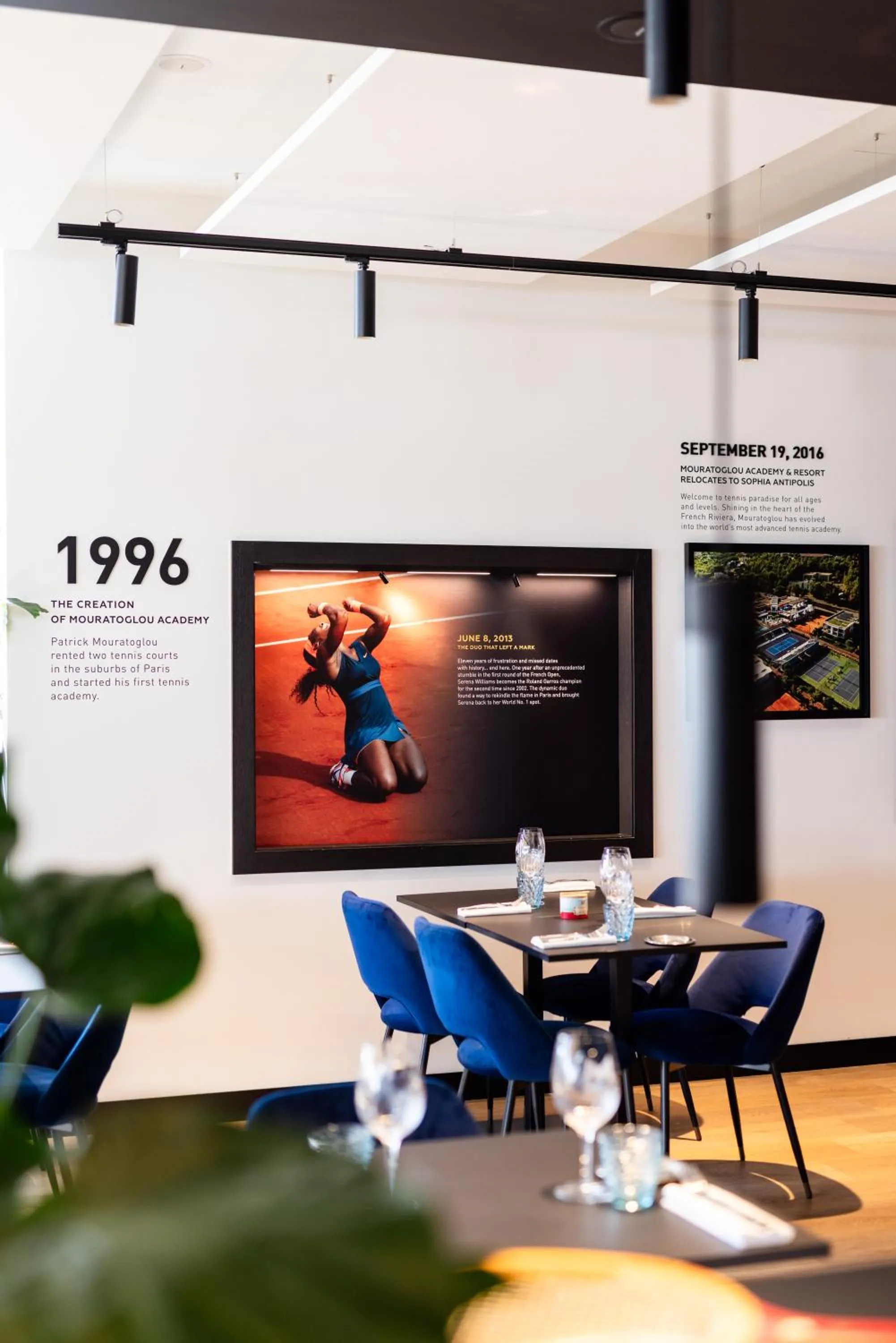 Restaurant/places to eat in Mouratoglou Hotel & Resort