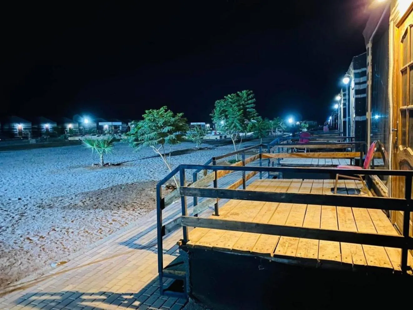 Garden in Al Sultana Luxury Camp