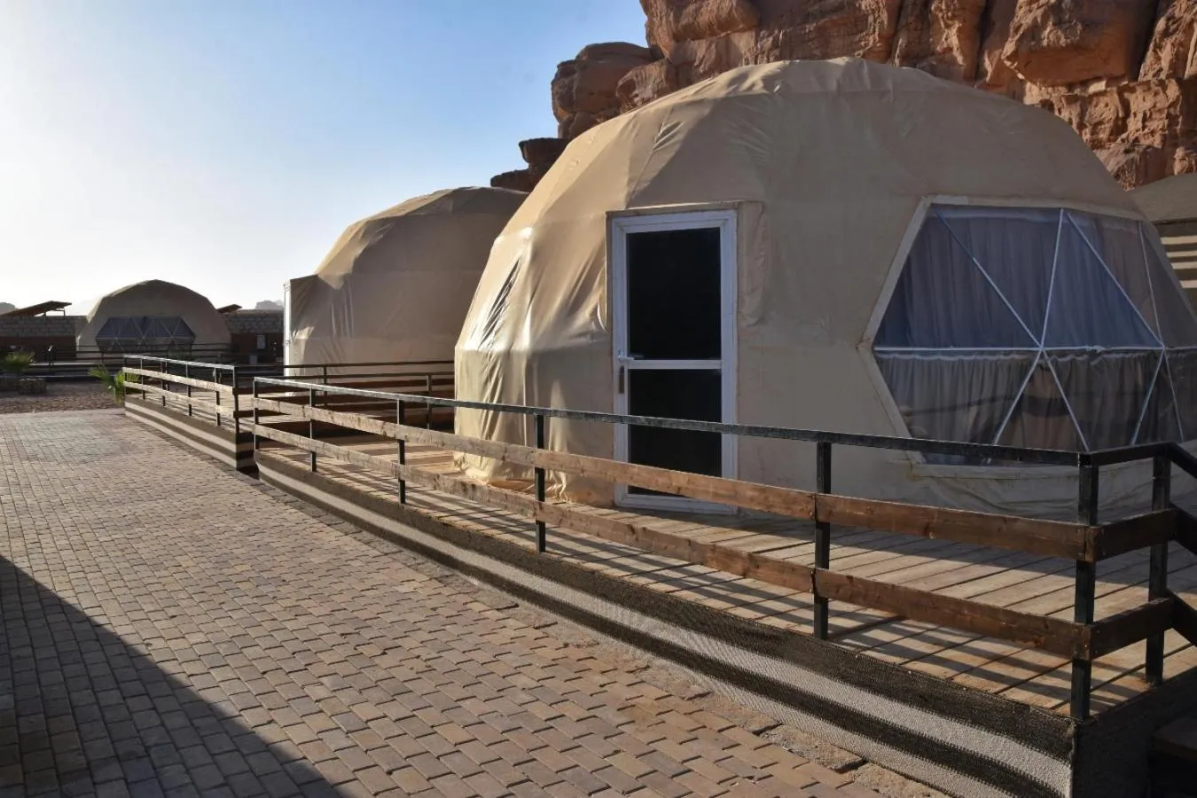 Guests in Al Sultana Luxury Camp