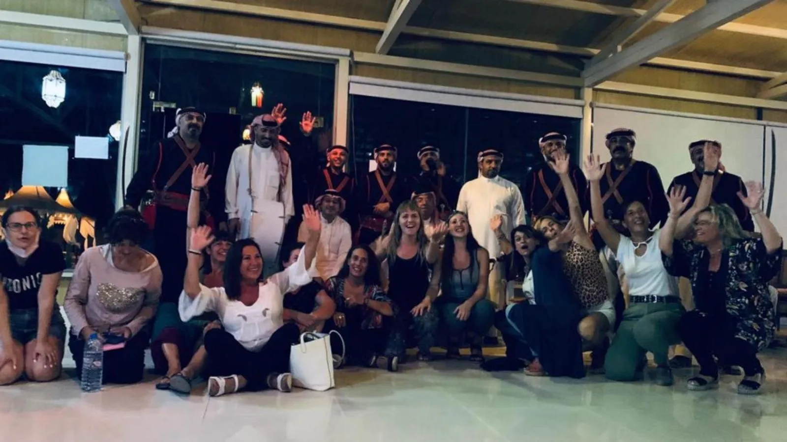 People in Al Sultana Luxury Camp