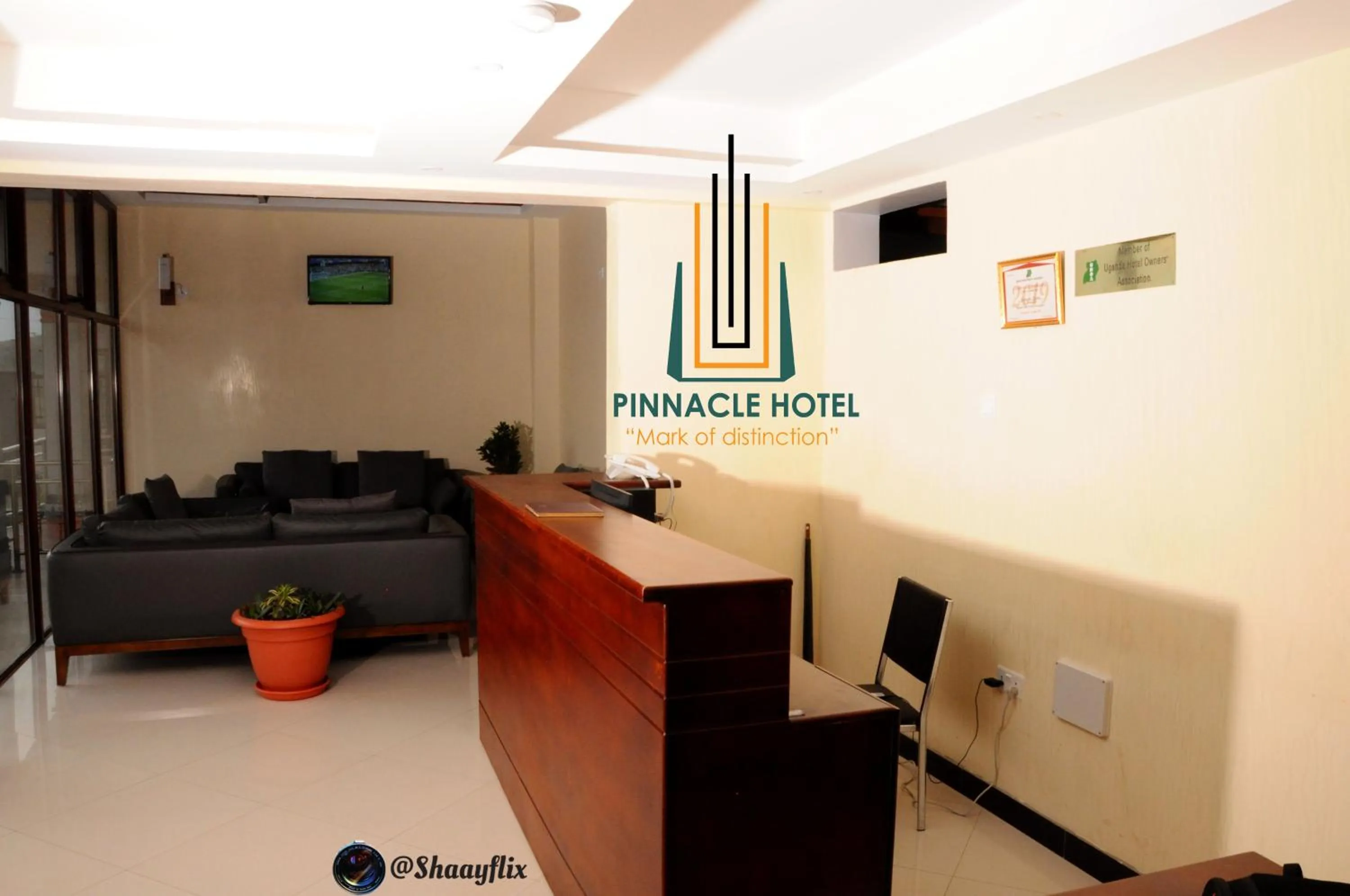 Lobby or reception in Pinnacle Hotel Mbarara