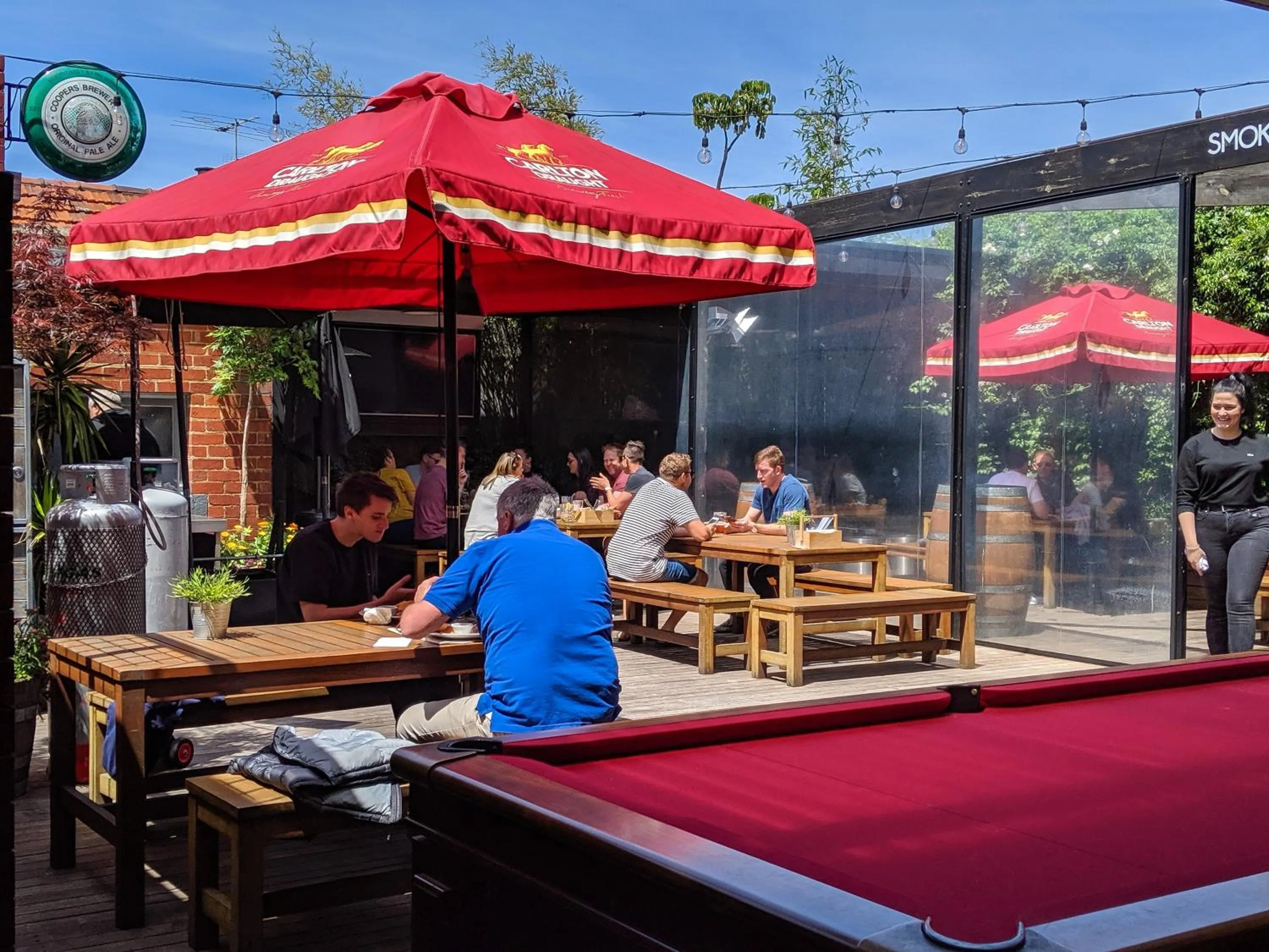 Billiard in Royal Derby Hotel