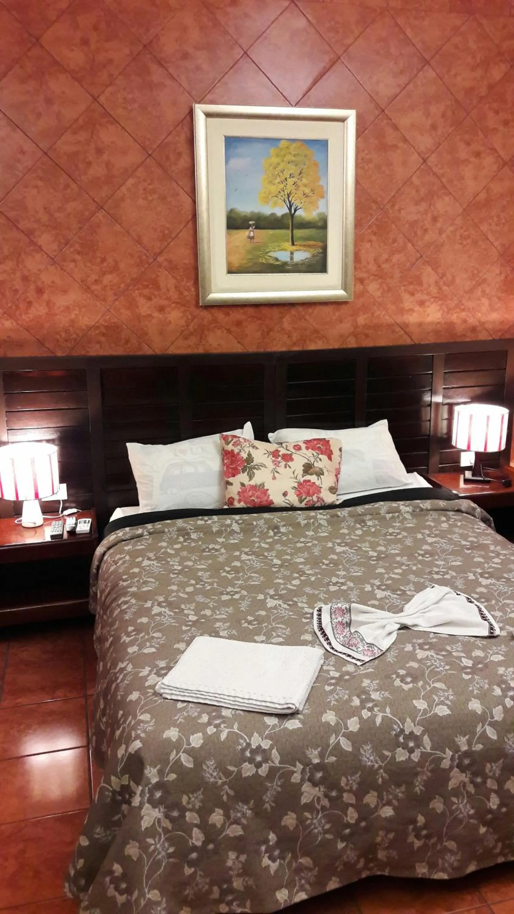 Bed in Residencia Leones de Castilla