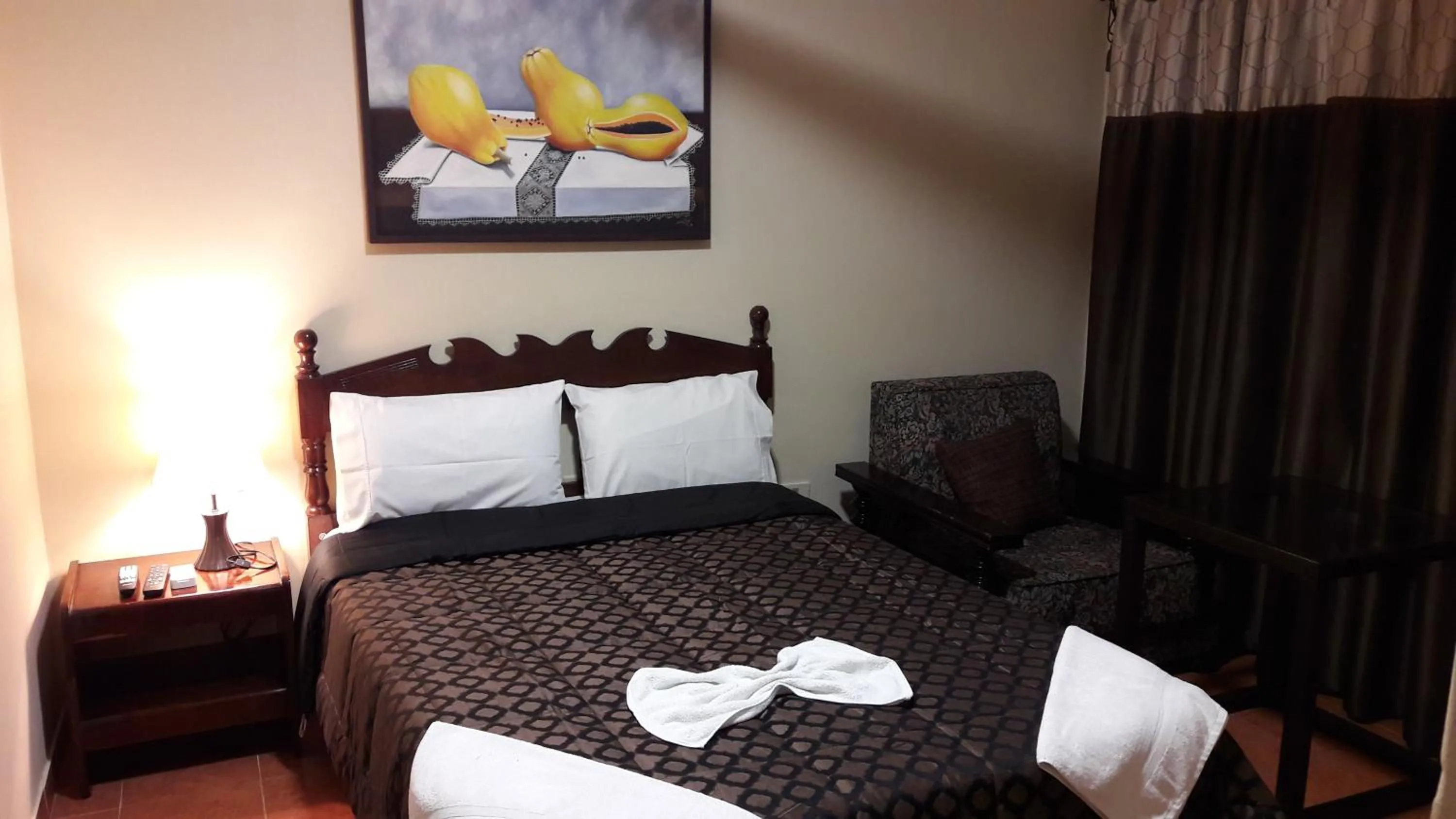 Bed in Residencia Leones de Castilla