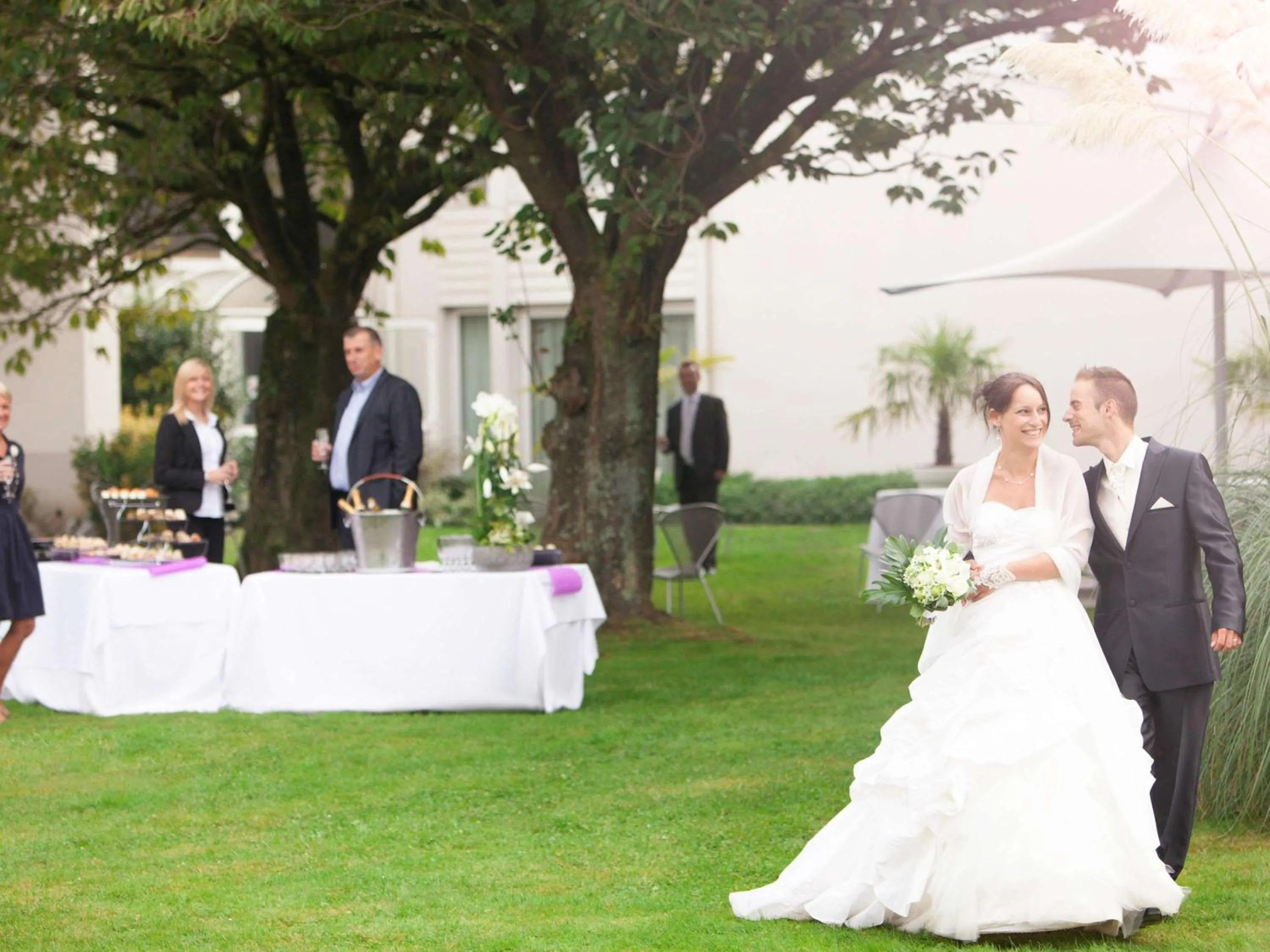 Garden in Novotel Lille Aéroport