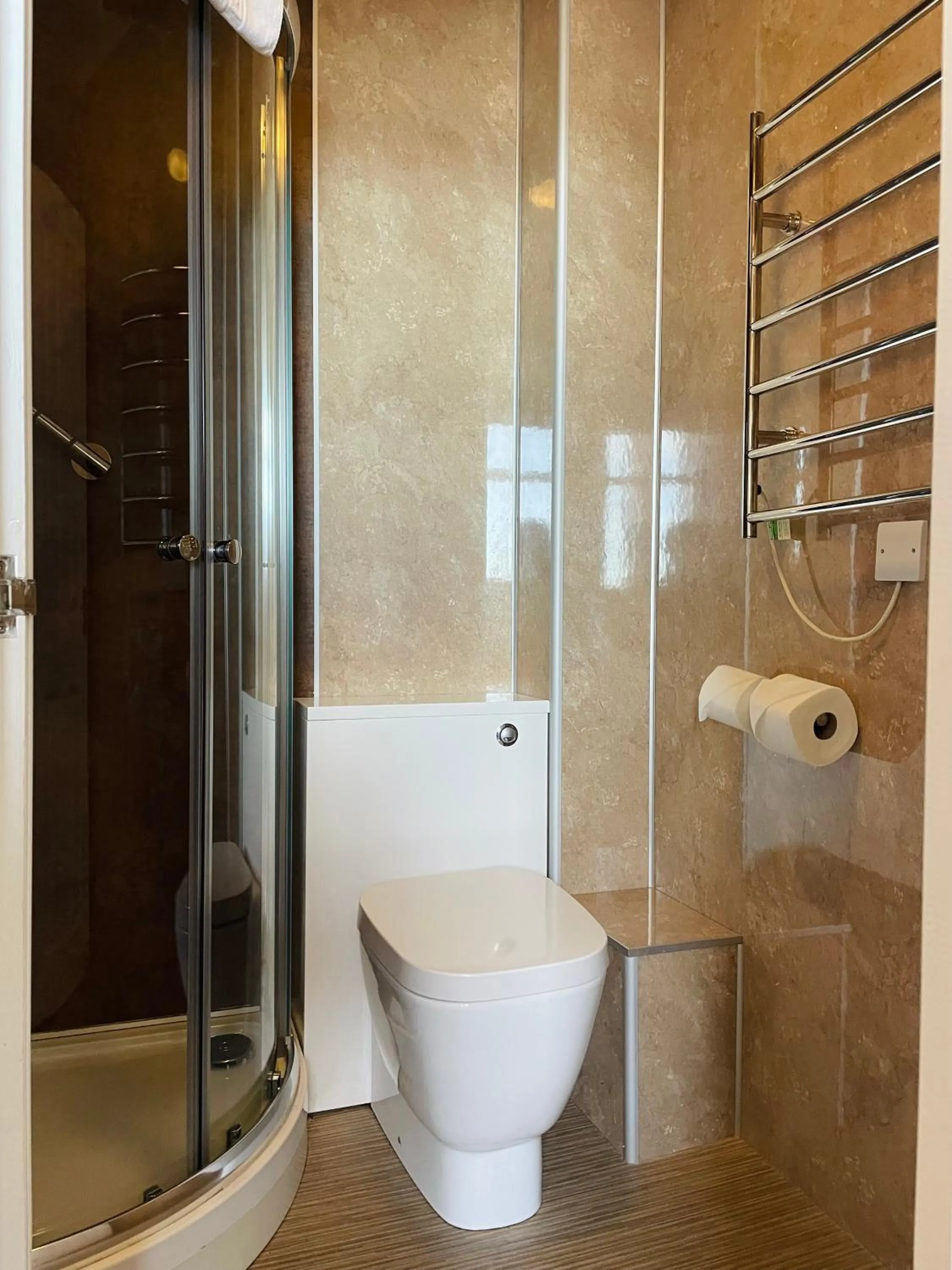 Shower in Weston Hotel