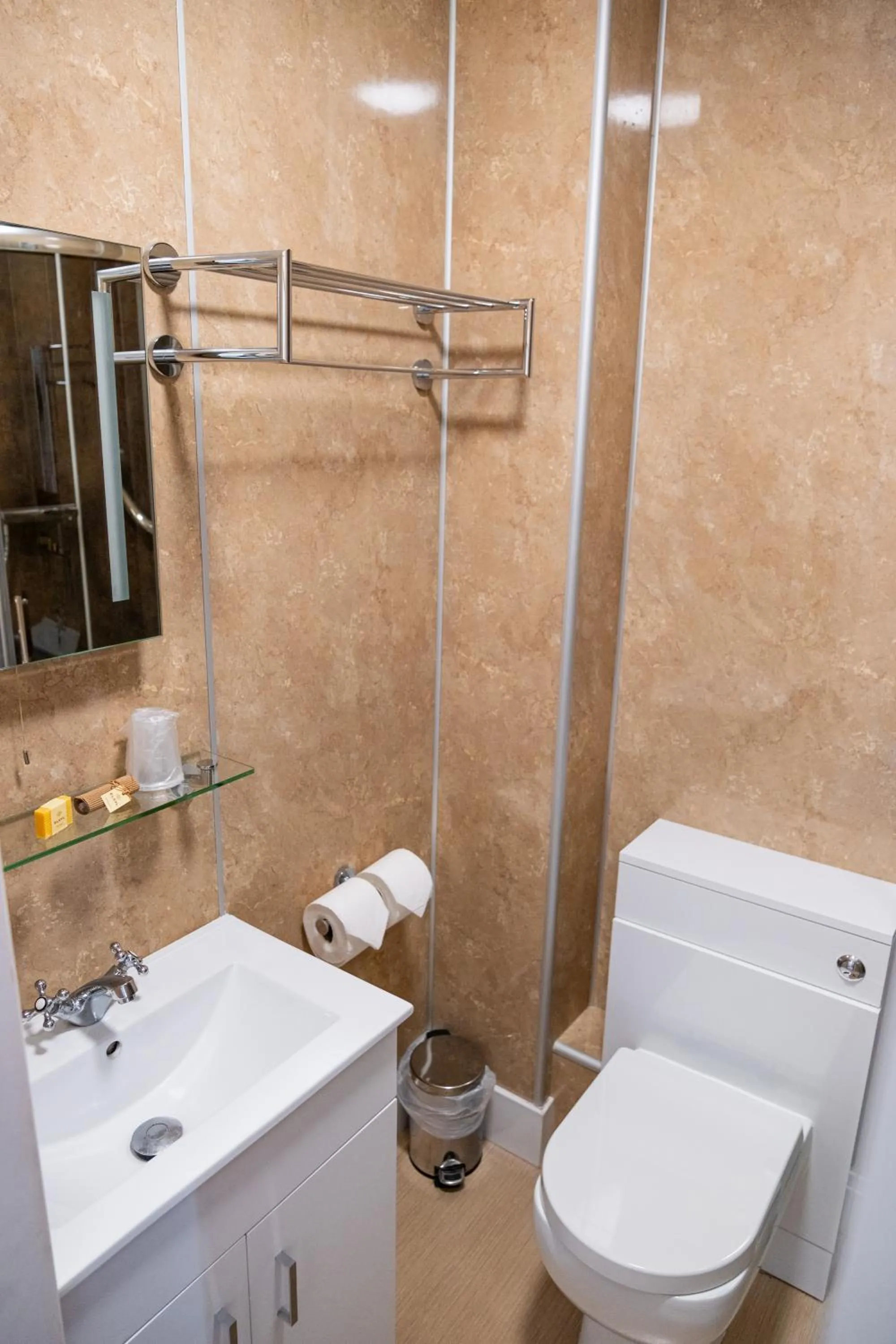 Toilet in Weston Hotel