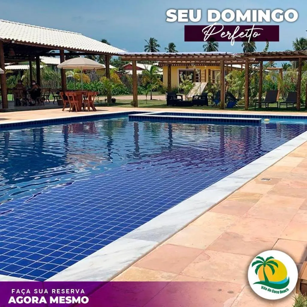 Swimming pool in Vila do Coco - Milagres AL