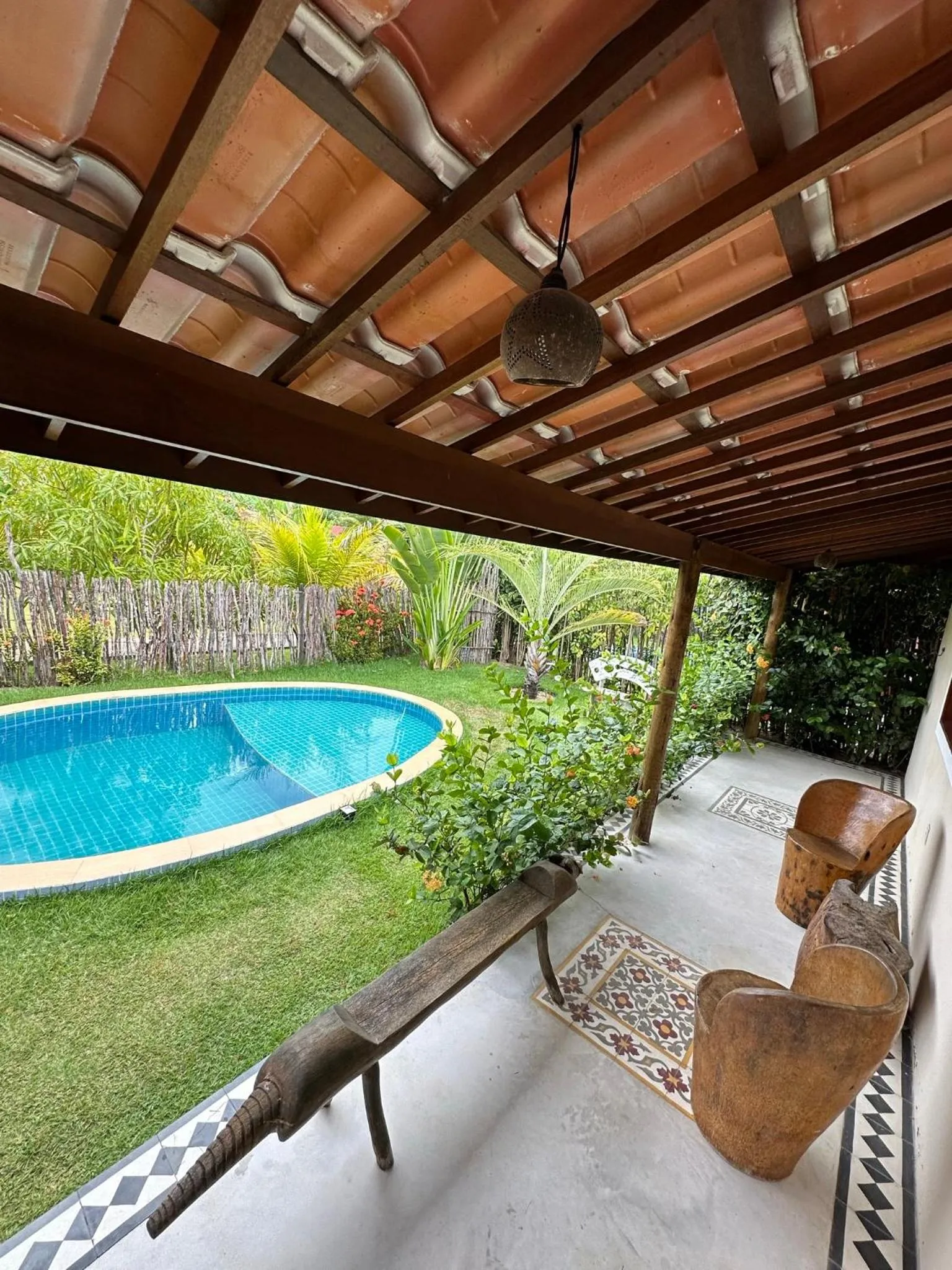 Swimming pool in Vila do Coco - Milagres AL