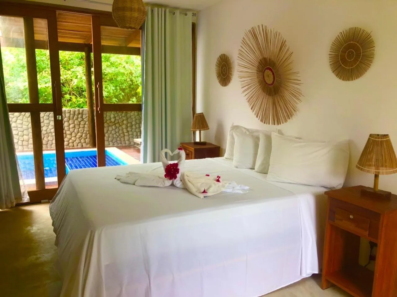 Bedroom, Bed in Vila do Coco - Milagres AL