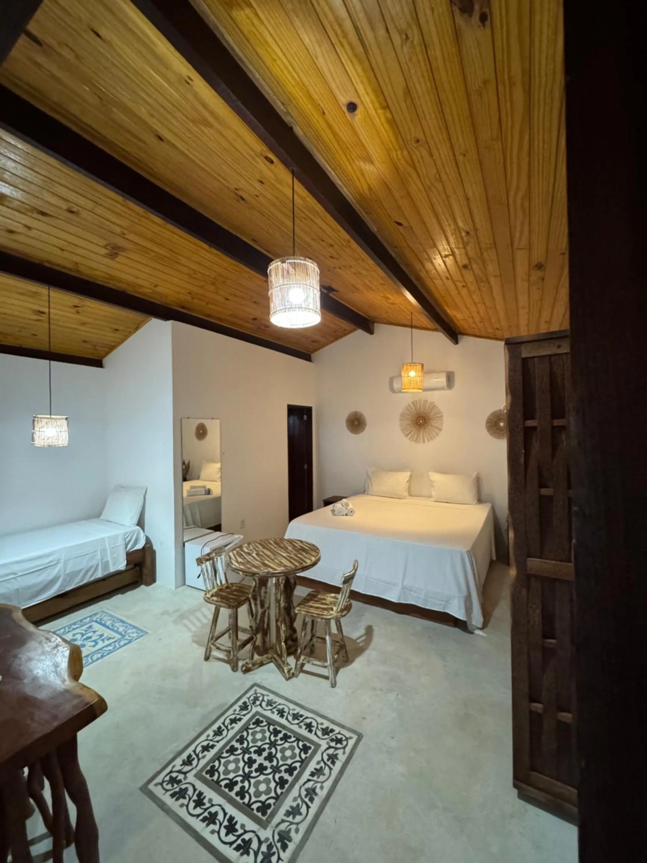 Bedroom, Bed in Vila do Coco - Milagres AL