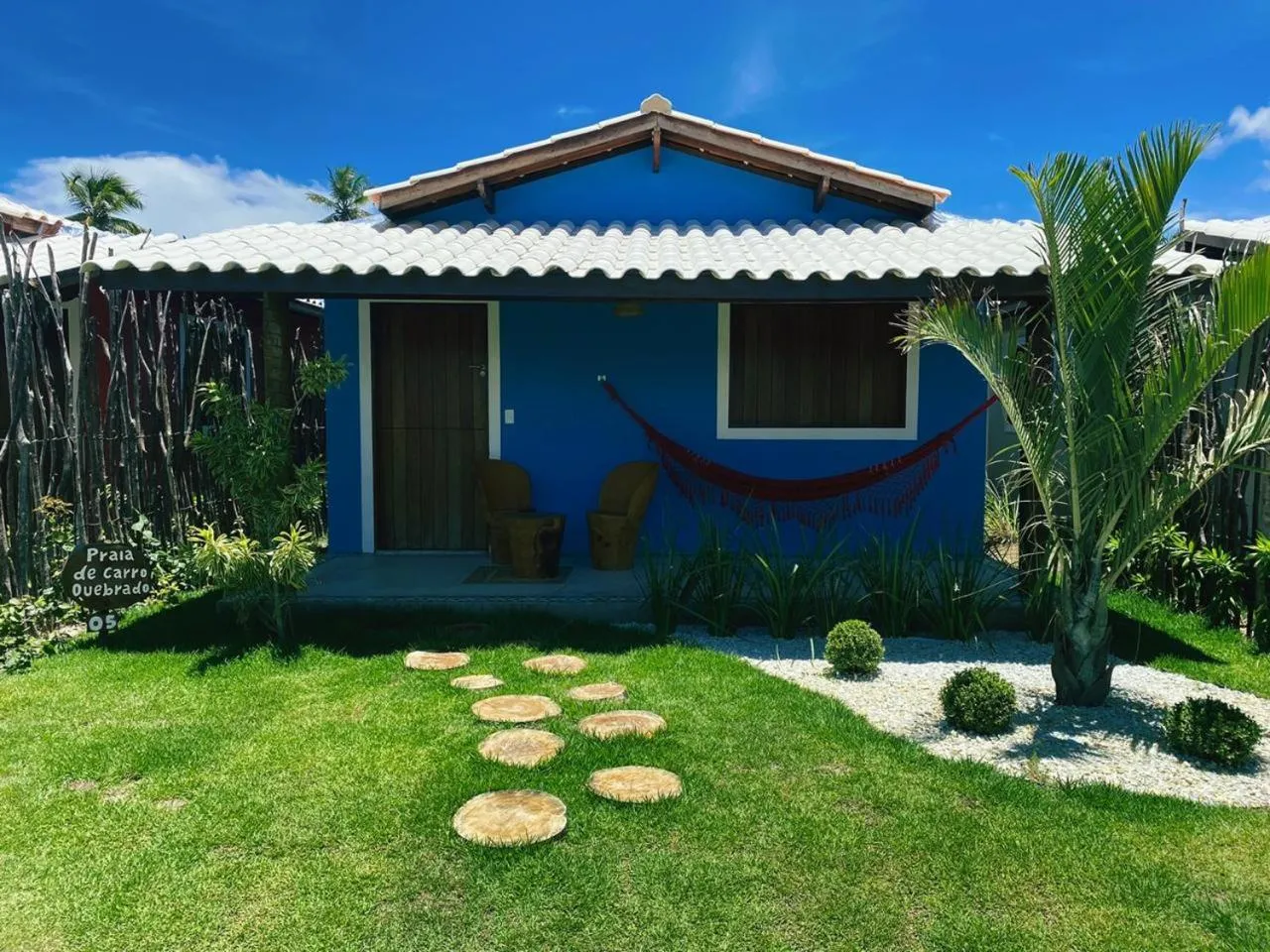 Garden view in Vila do Coco - Milagres AL